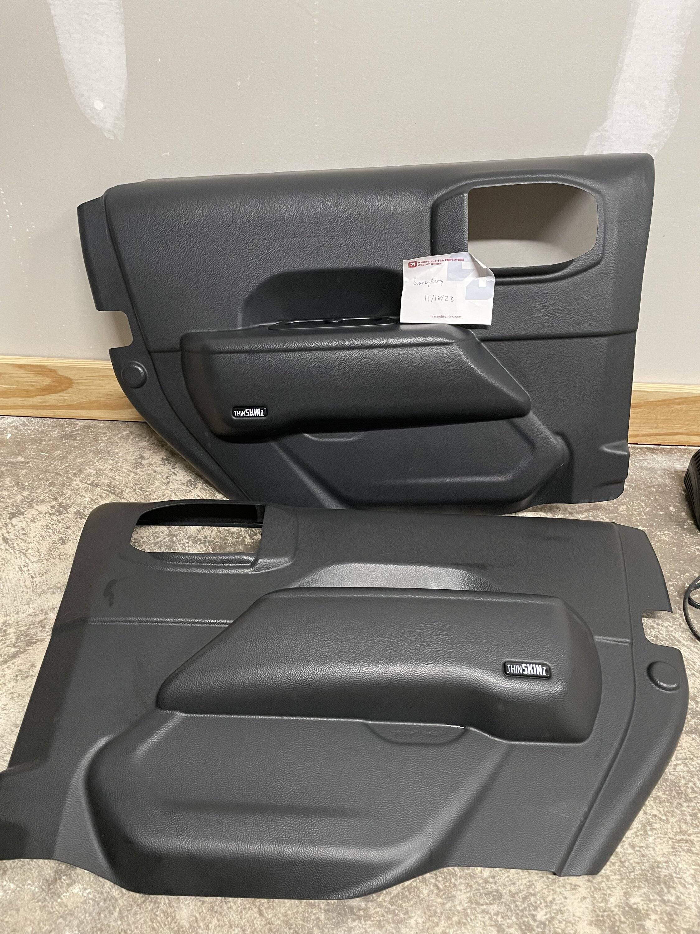 Jeep Gladiator ThinSkins Door Panel Cover IMG_4529
