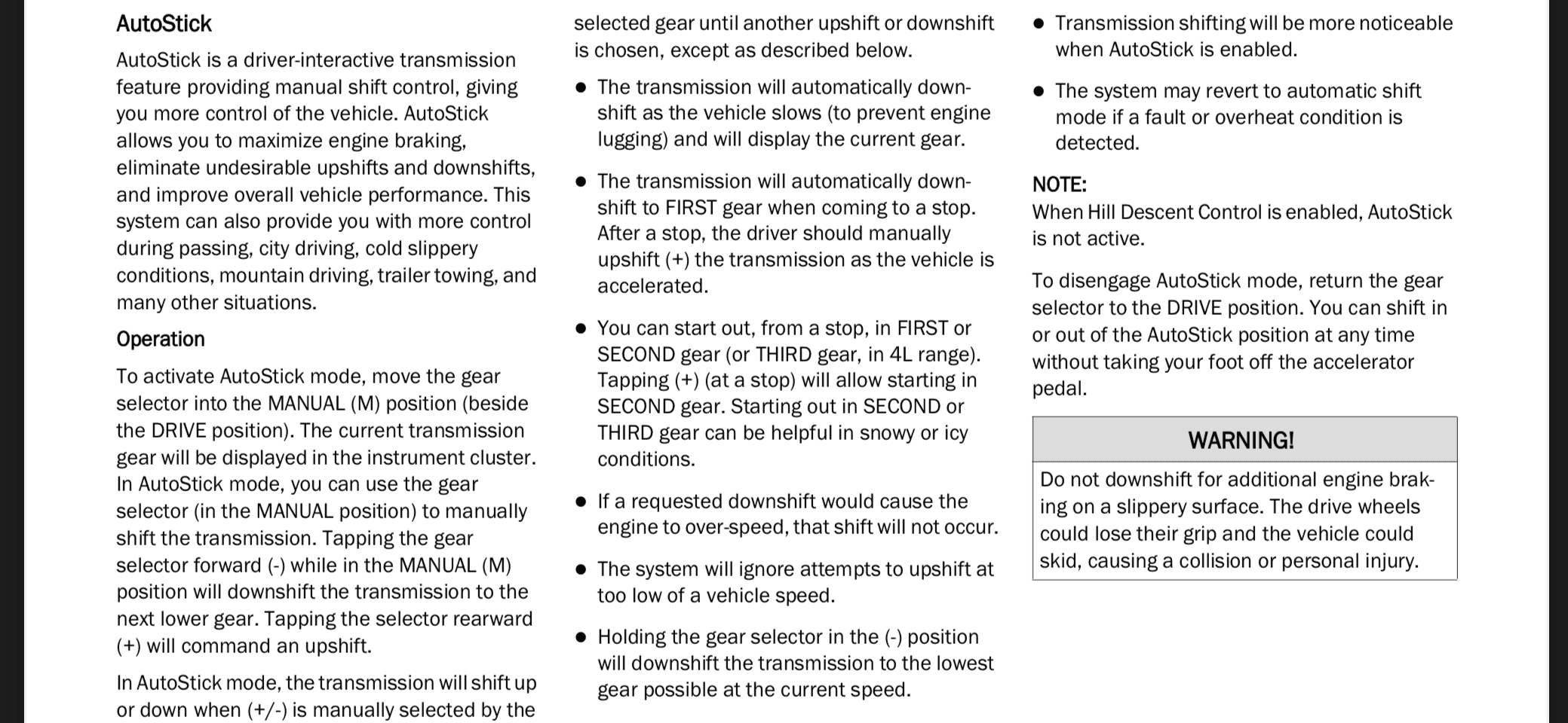 Jeep Gladiator Manual Shift option wears out transmission IMG_1876