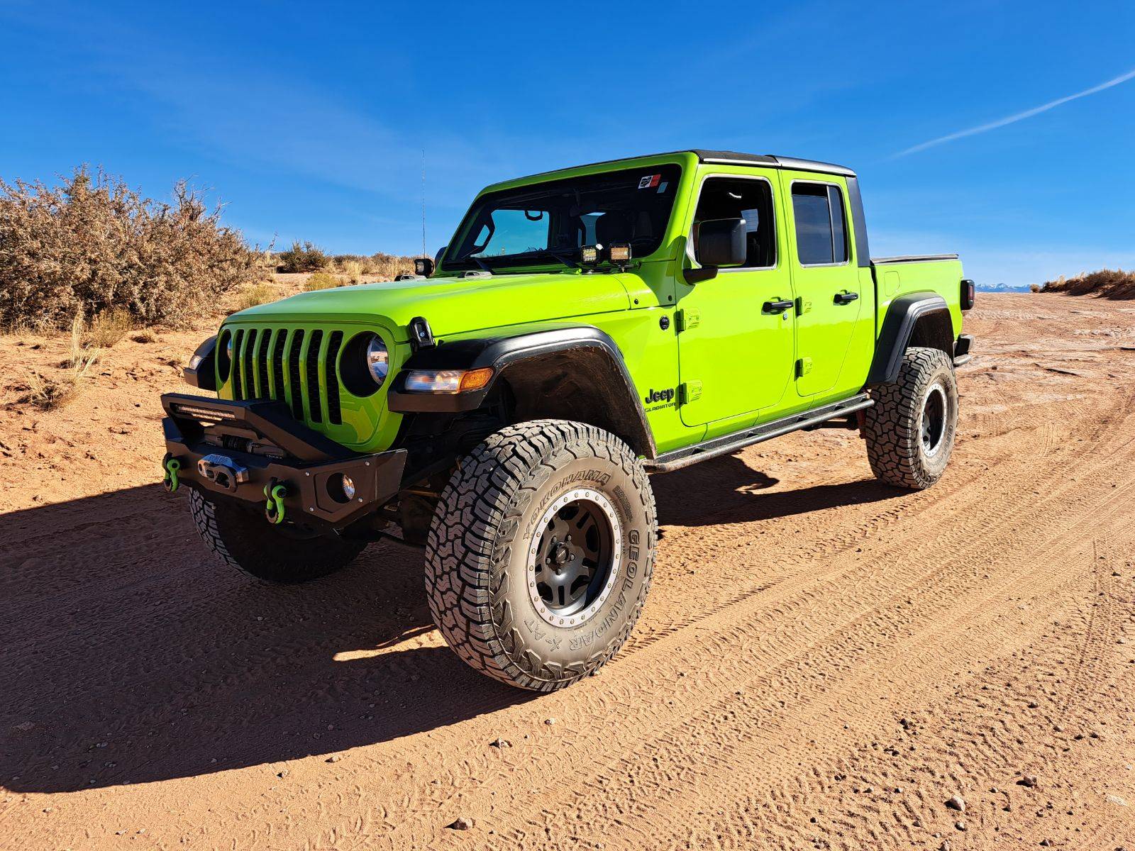 Jeep Gladiator Yokohama Geolandar X-AT LT37/12.50R17 at wally world $270 each IMG_20231121_154608