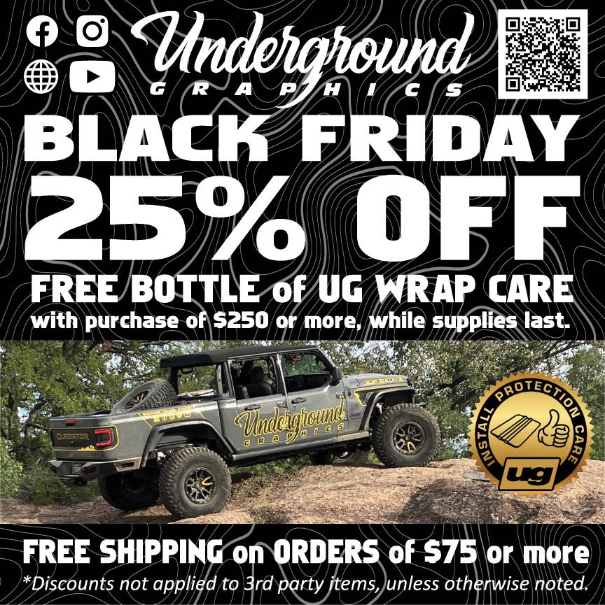 Jeep Gladiator Black Friday 2023!! 25% OFF  ...and more! BF23-JGF