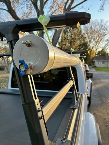 Jeep Gladiator Well this ended up happening Water tube mocku