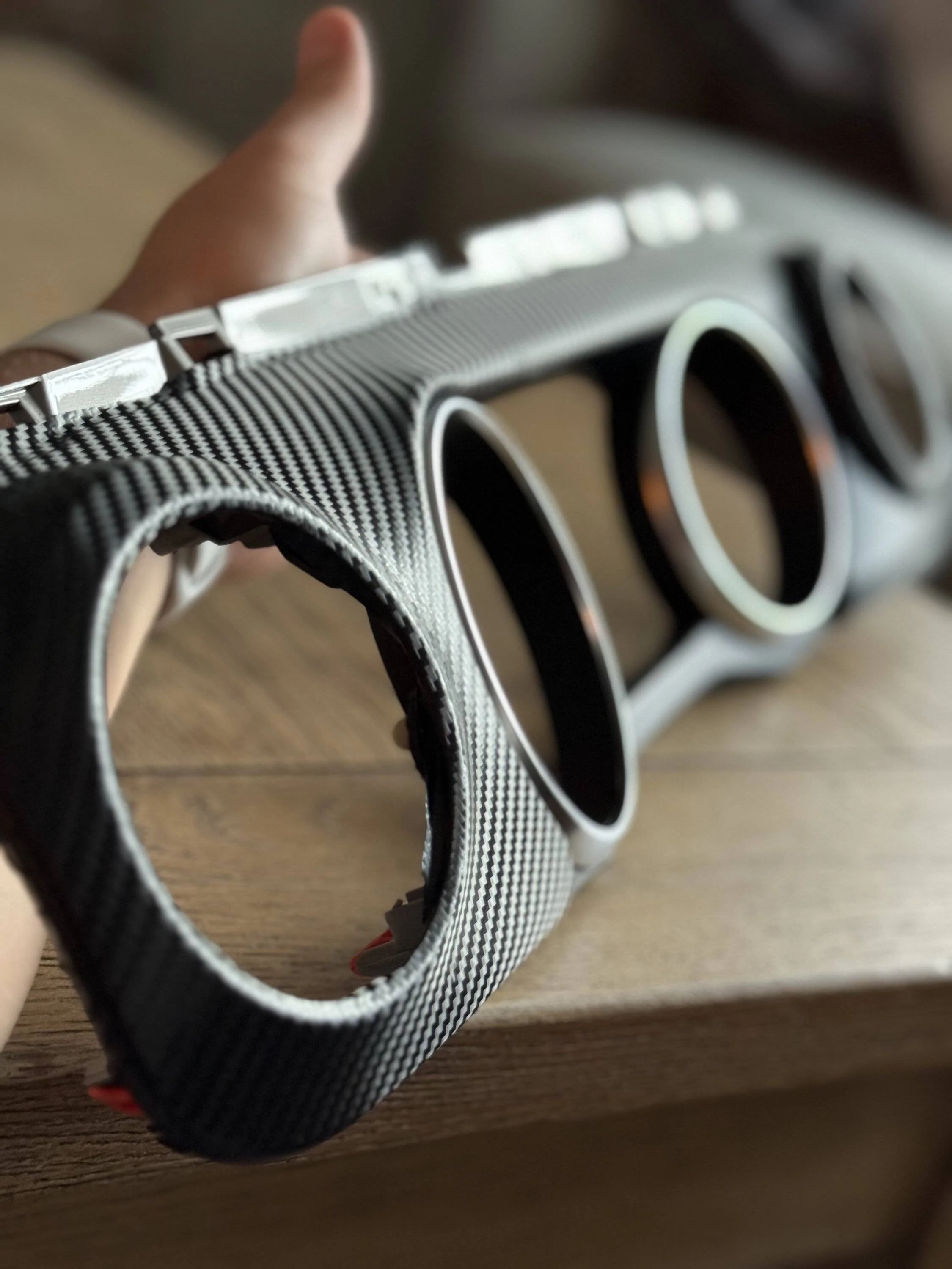 Jeep Gladiator Carbon Fiber Wrapped dash panels IMG_4255