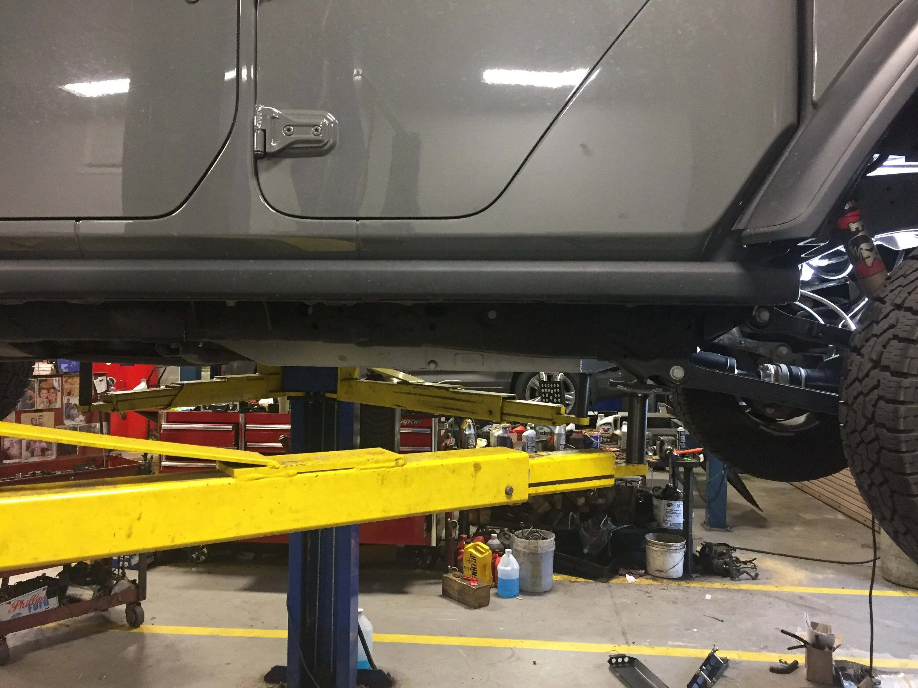 Jeep Gladiator auxiliary fuel tank IMG_4224
