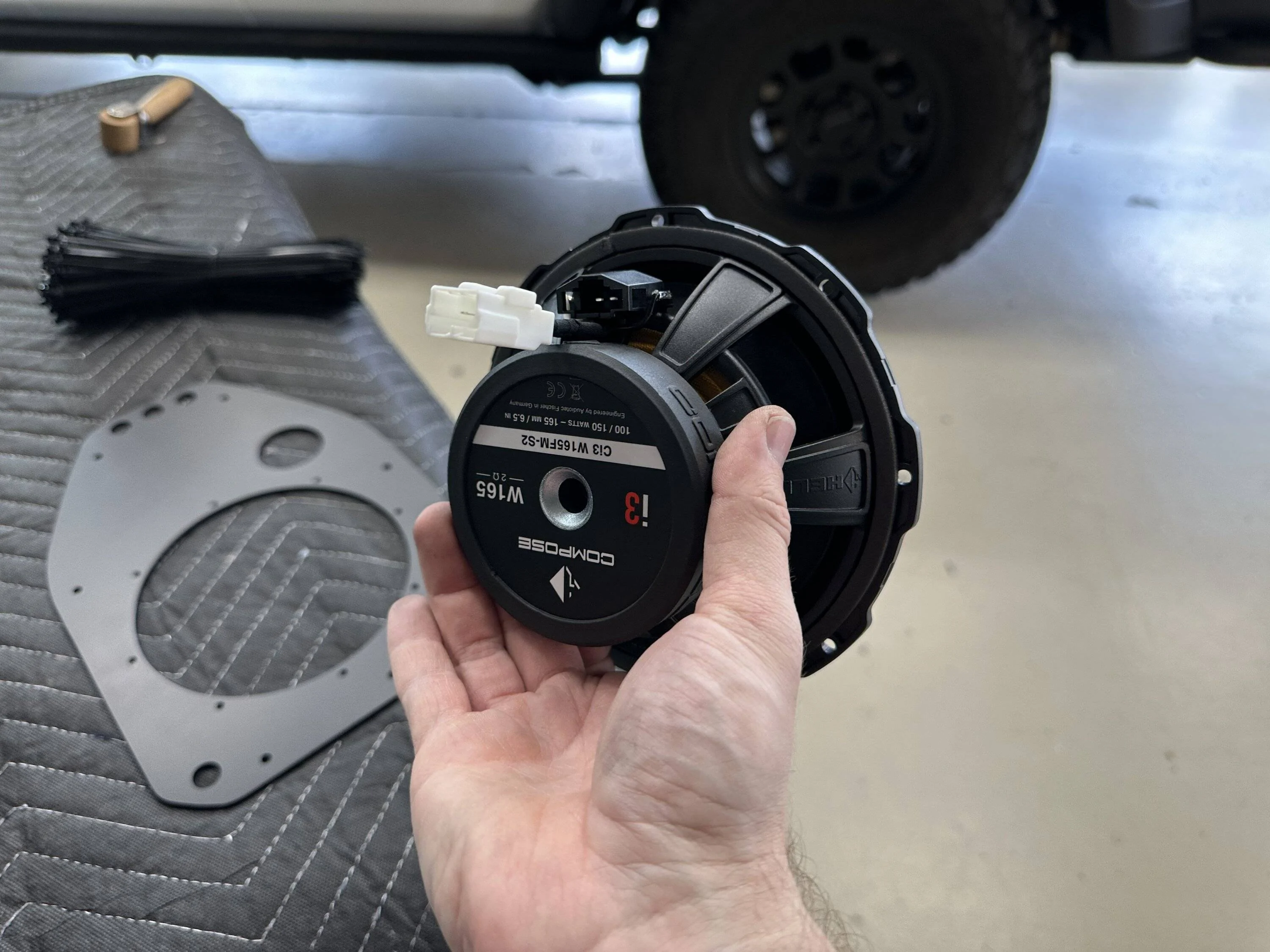 Jeep Gladiator Gladiator Audio Upgrade - Alpine to Audison DSP and Morel Sub - now with added Helix! 53255037477_14156e0a4d_o