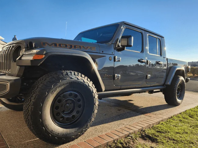 Jeep Gladiator Finally added some new wheels and tires Jeep1