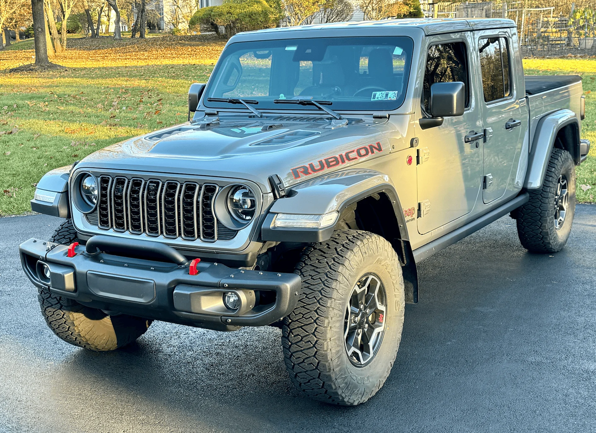 Jeep Gladiator New 2024 grill insert experiment IMG_0397