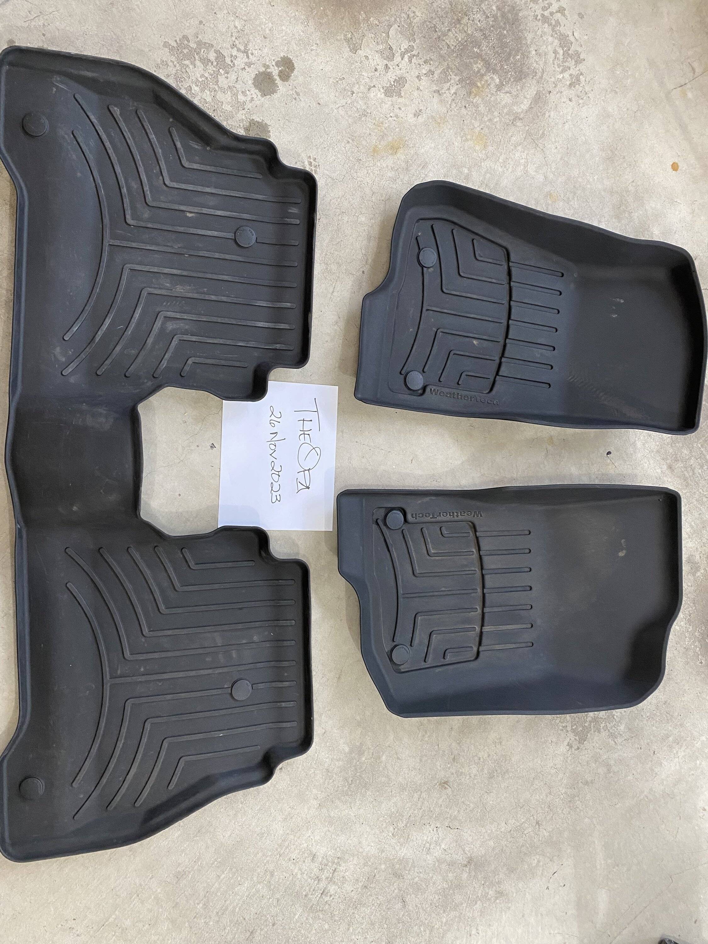 Jeep Gladiator Weathertech FloorLiner HP $125 F39C6D7B-F429-4B9C-9111-DE4FB75BD945