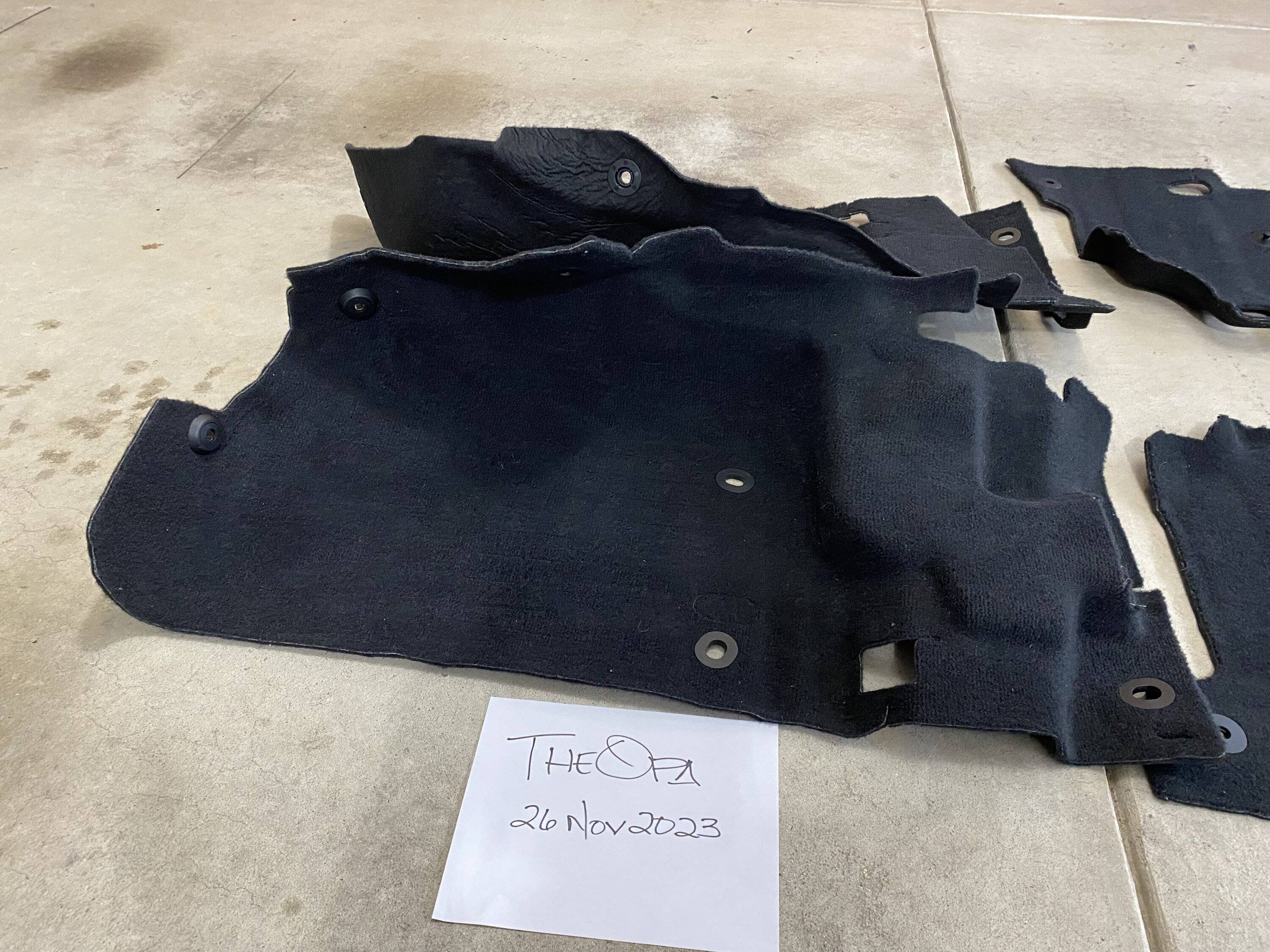 Jeep Gladiator Full black carpet (front & back) $125 C766B751-A885-43BA-8376-35A7DFCAF93B