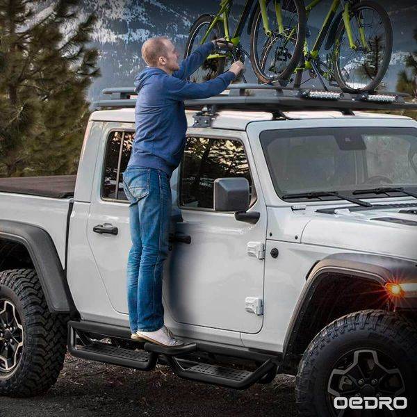 Jeep Gladiator Steps that cover the pinch weld jeep-gladiator-jt-side-steps