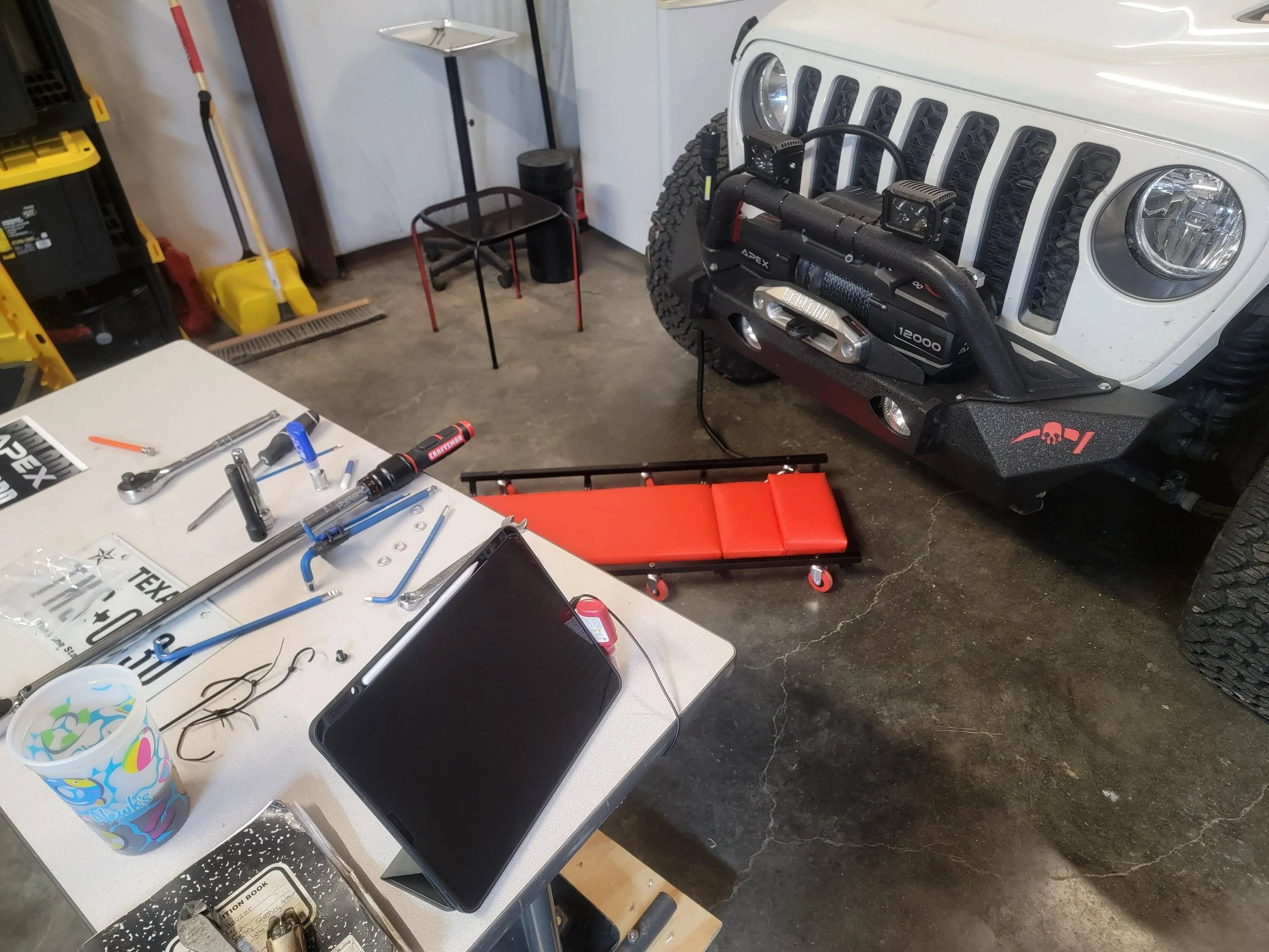 Jeep Gladiator Winch install! 20231129_183159