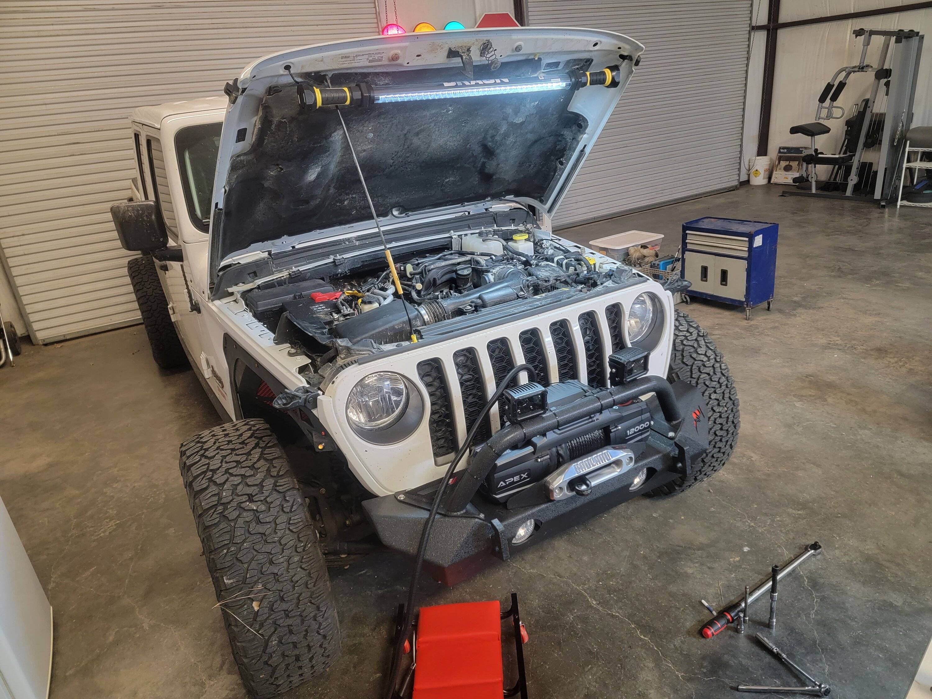 Jeep Gladiator Winch install! 20231129_191520