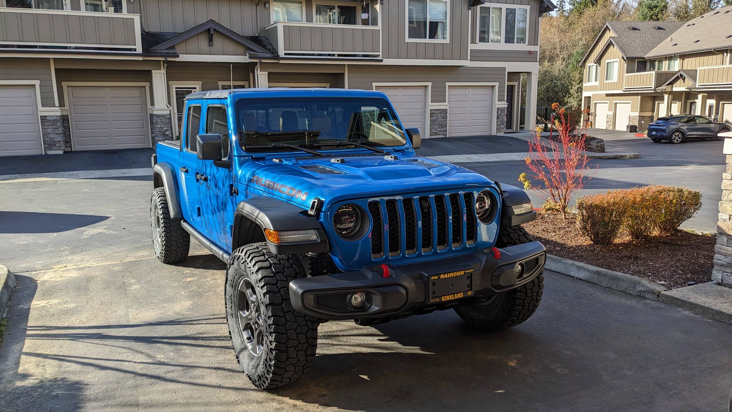 Jeep Gladiator Hydro Blue JTRD Build Thread PXL_20231118_204137963
