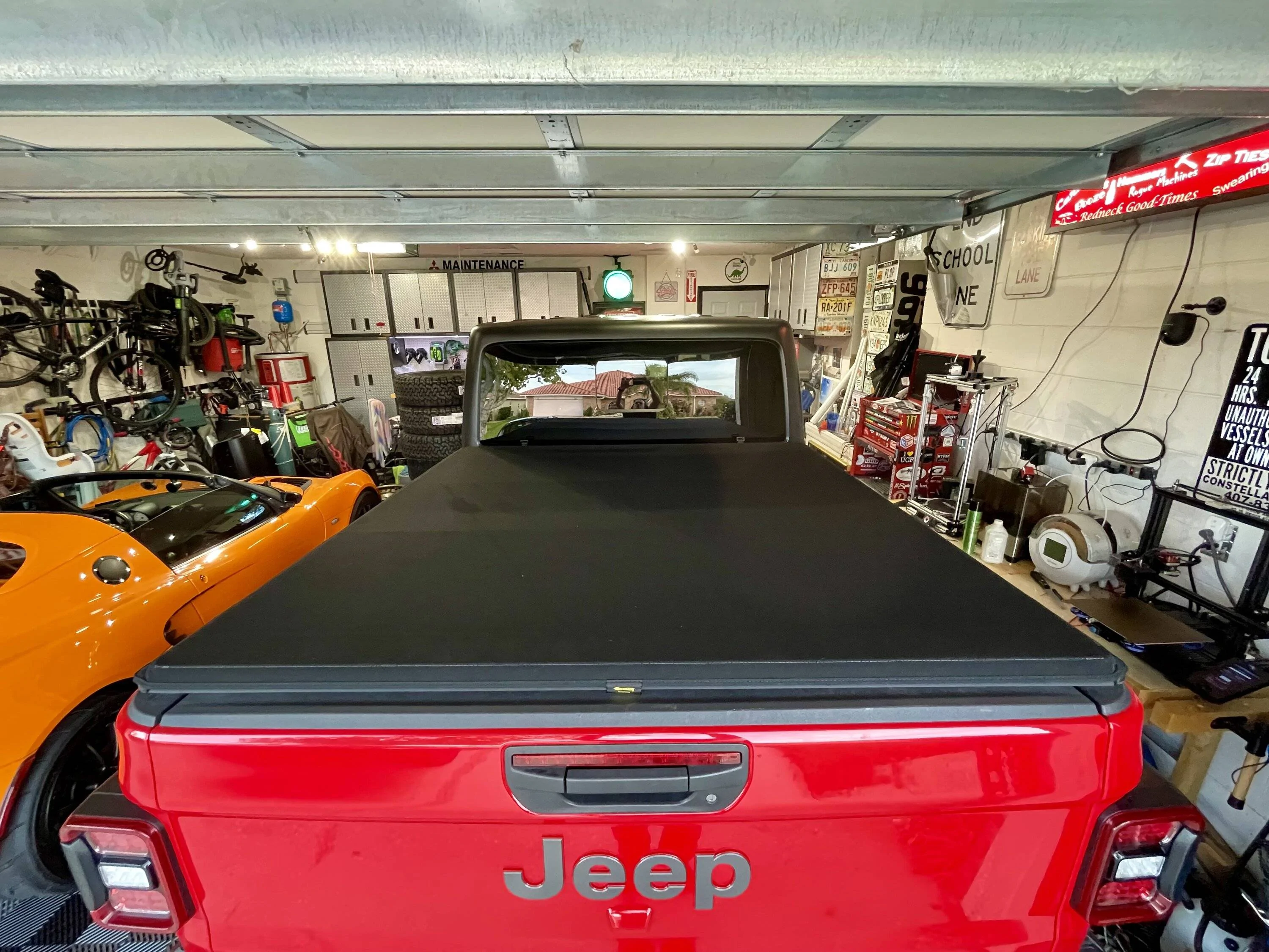 Jeep Gladiator TWILL Material Tonneau cover IMG_1321