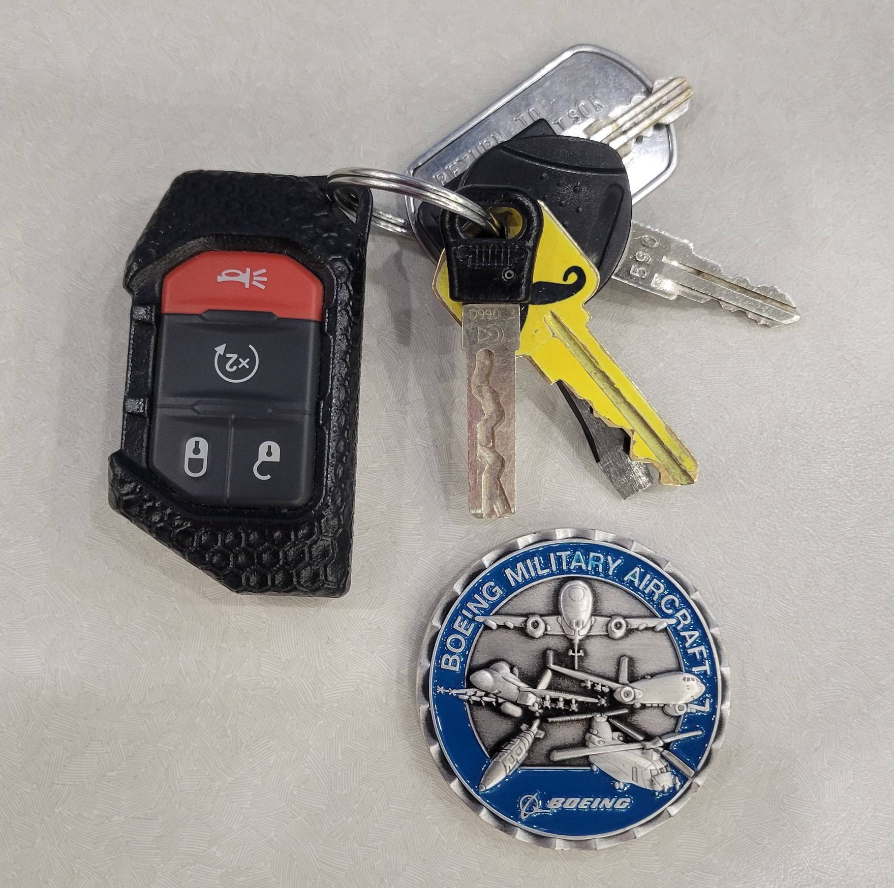Jeep Gladiator ? ? Threedom Fob Scrapbook - Show us your "Threedom" Fob! 20231201_072113