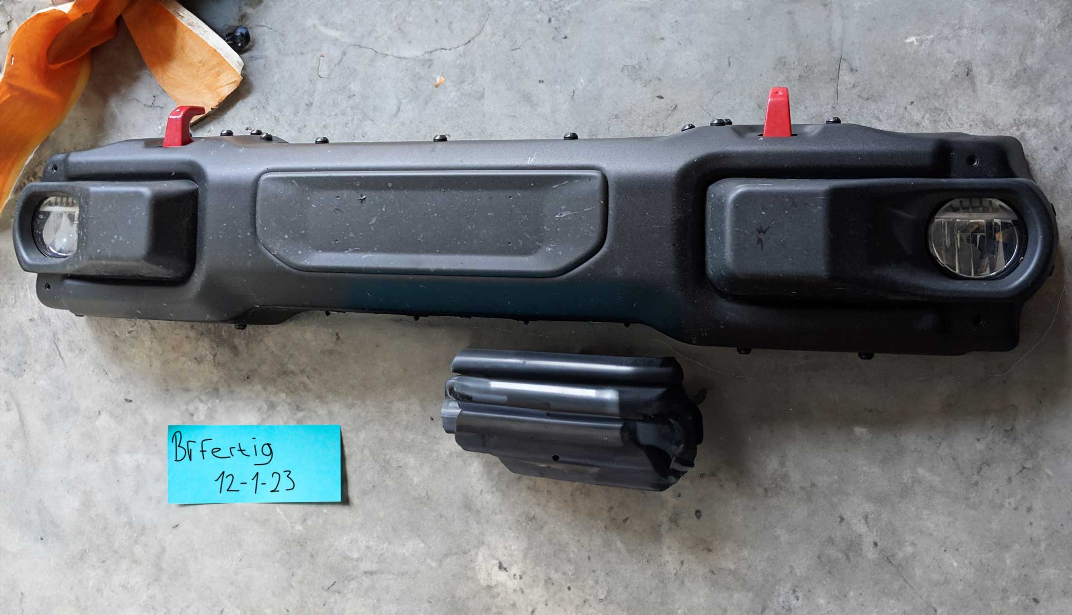 Jeep Gladiator OEM Front Steel Bumper-skid plate [WARNING: SCAM] br