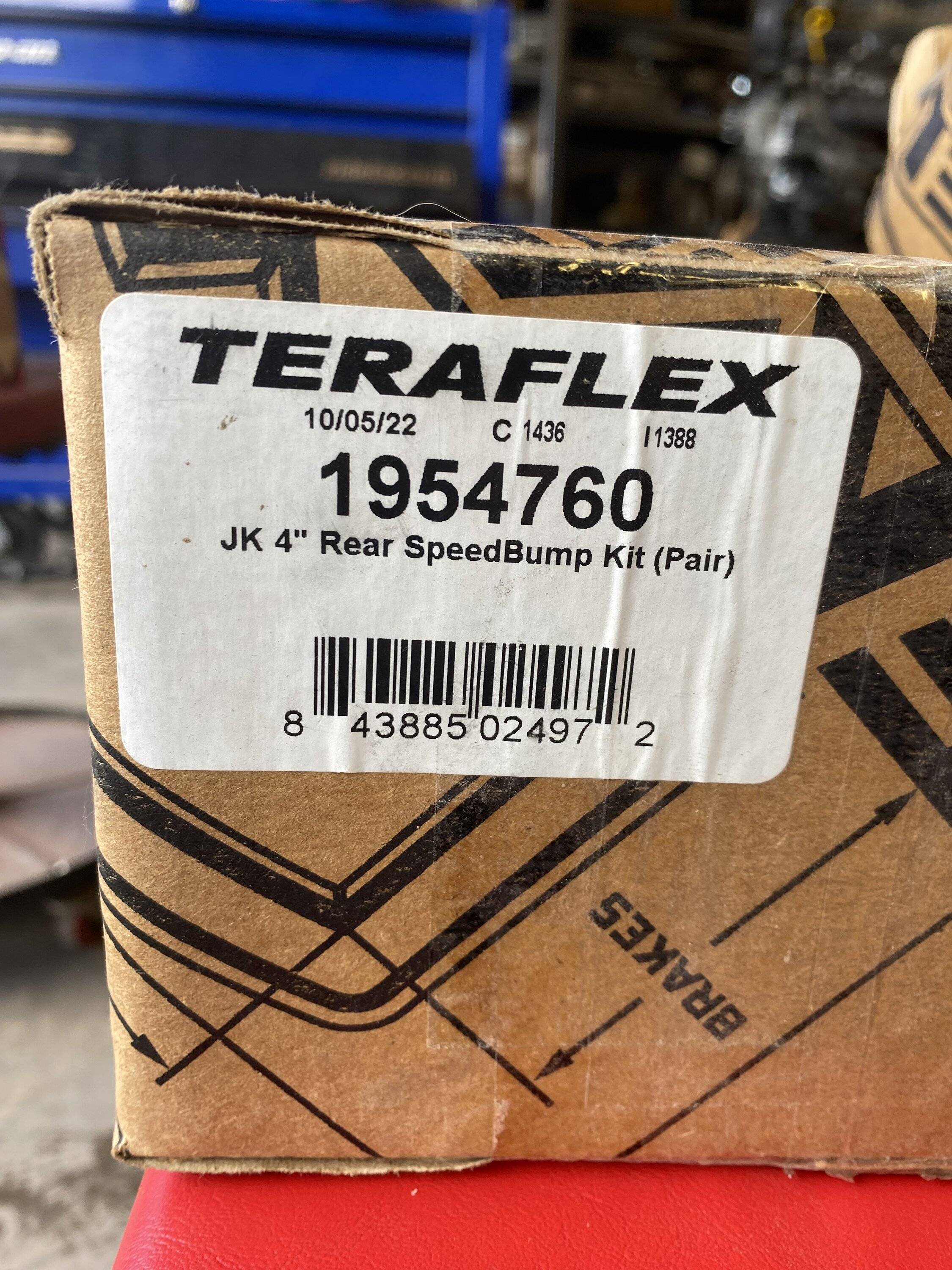 Jeep Gladiator Teraflex JK SpeedBumps. IMG_8490