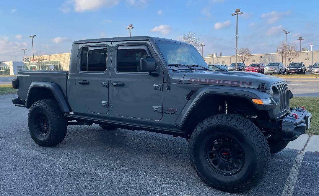 Jeep Gladiator AEV Dualsport Lift and Teraflex Spacer installed -- review & photos JTRD