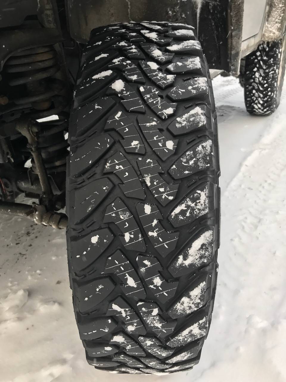 Jeep Gladiator High mileage Falken Wildpeak A/T3W in snow jerpy - 1 (1)
