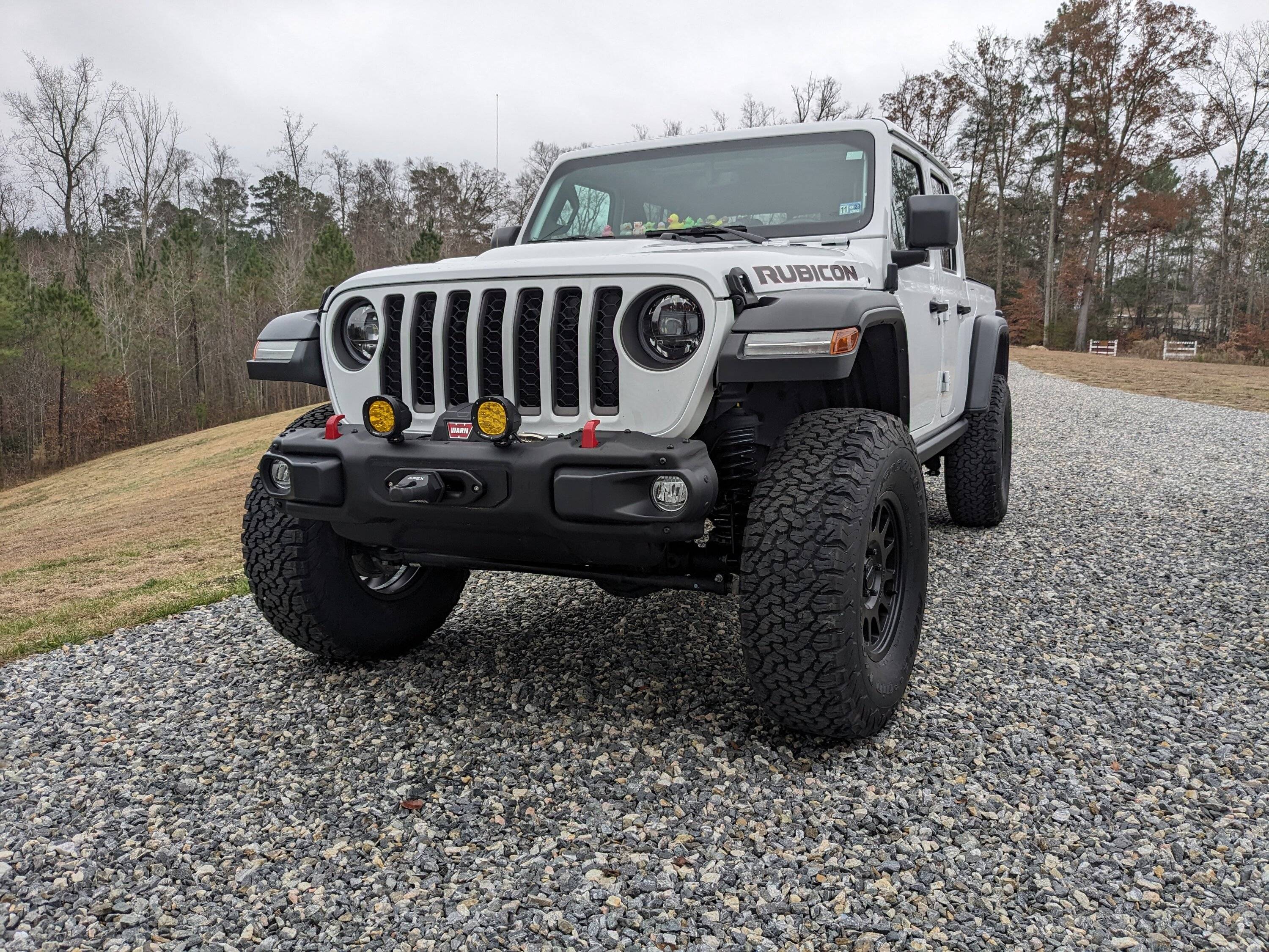 Jeep Gladiator AEV Dualsport Lift and Teraflex Spacer installed -- review & photos PXL_20231202_203301178