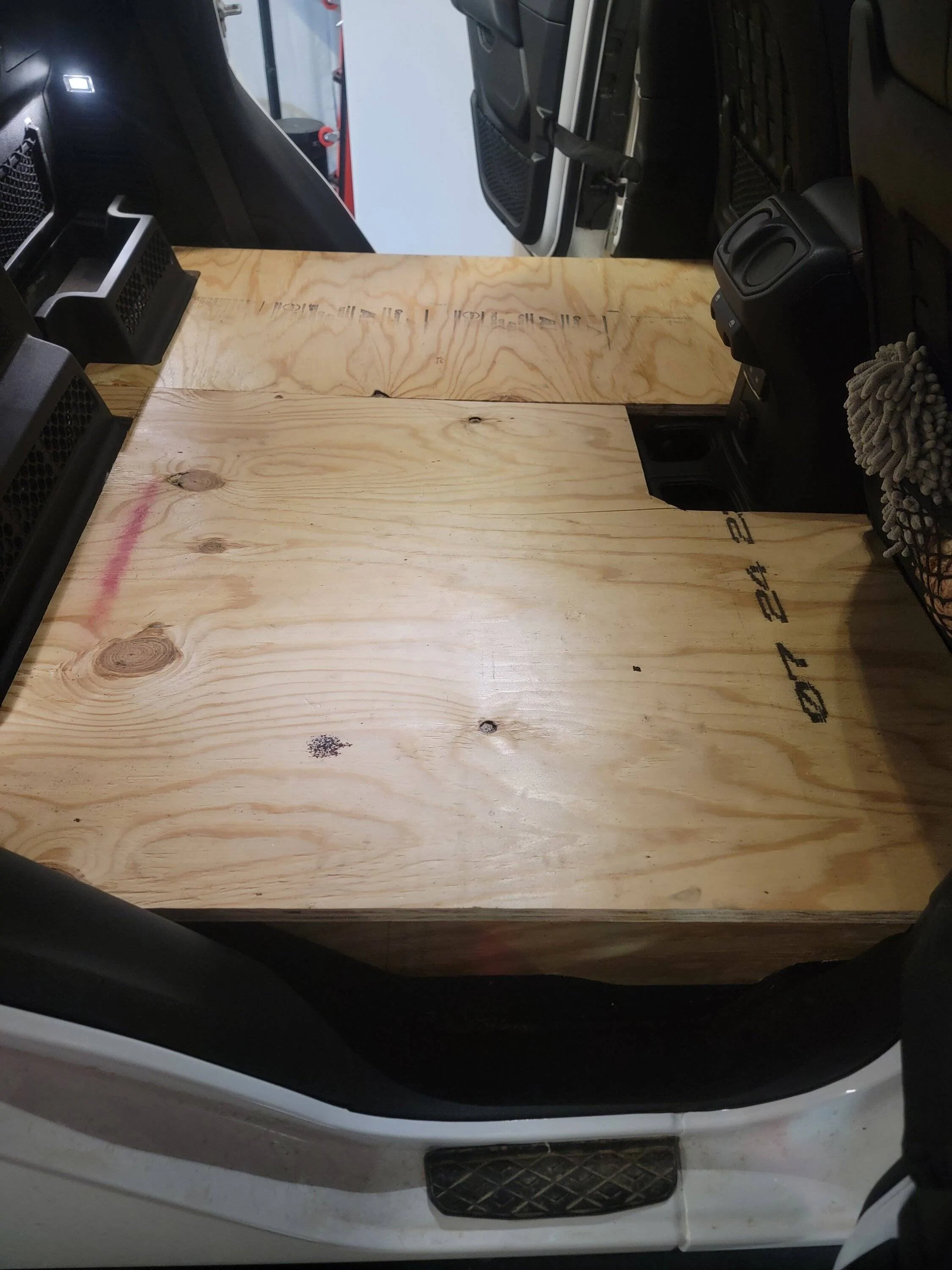 Jeep Gladiator Delete rear seat this weekend 20231203_183315
