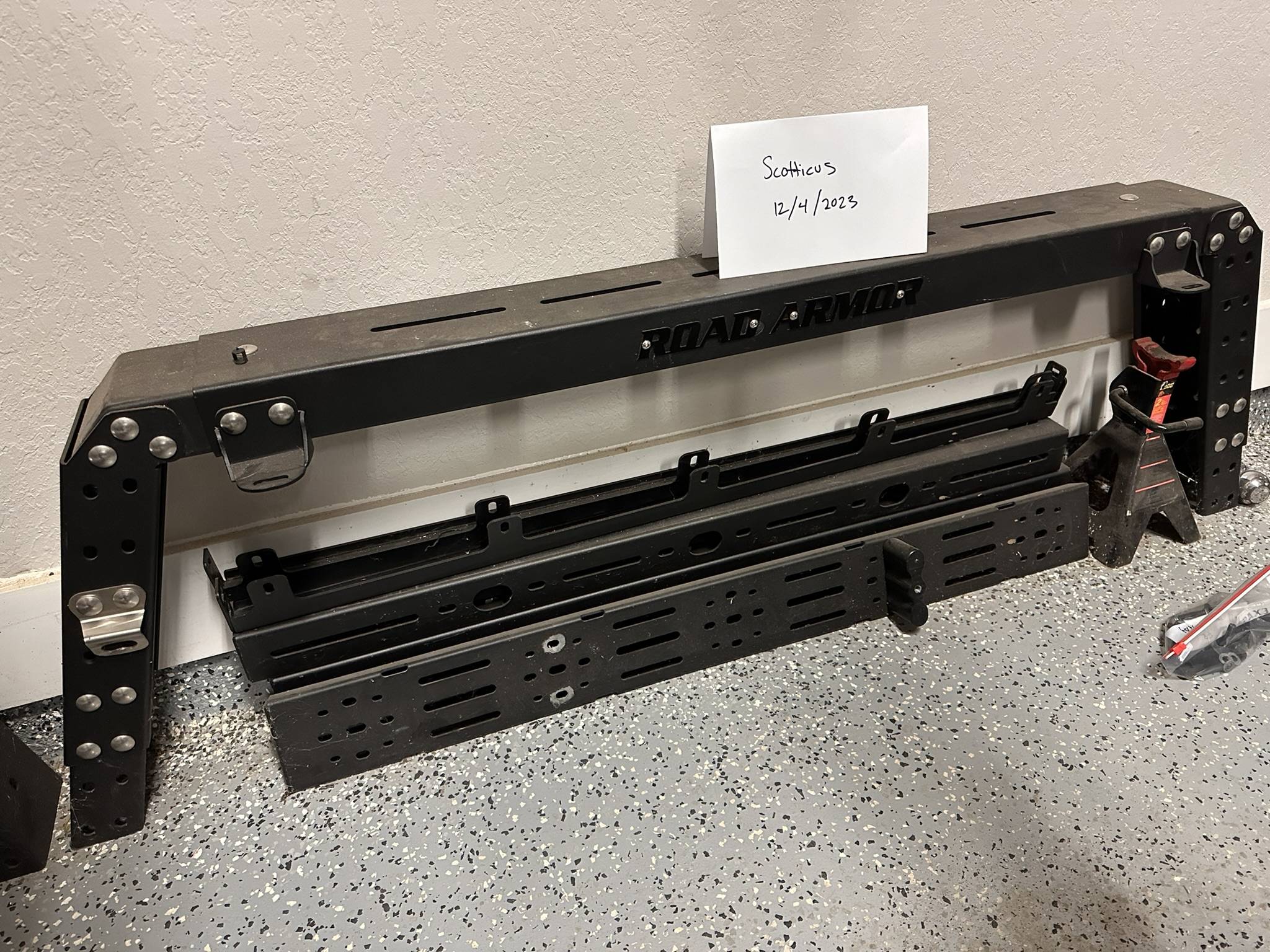Jeep Gladiator RoadArmor TRECK Rack IMG_6692