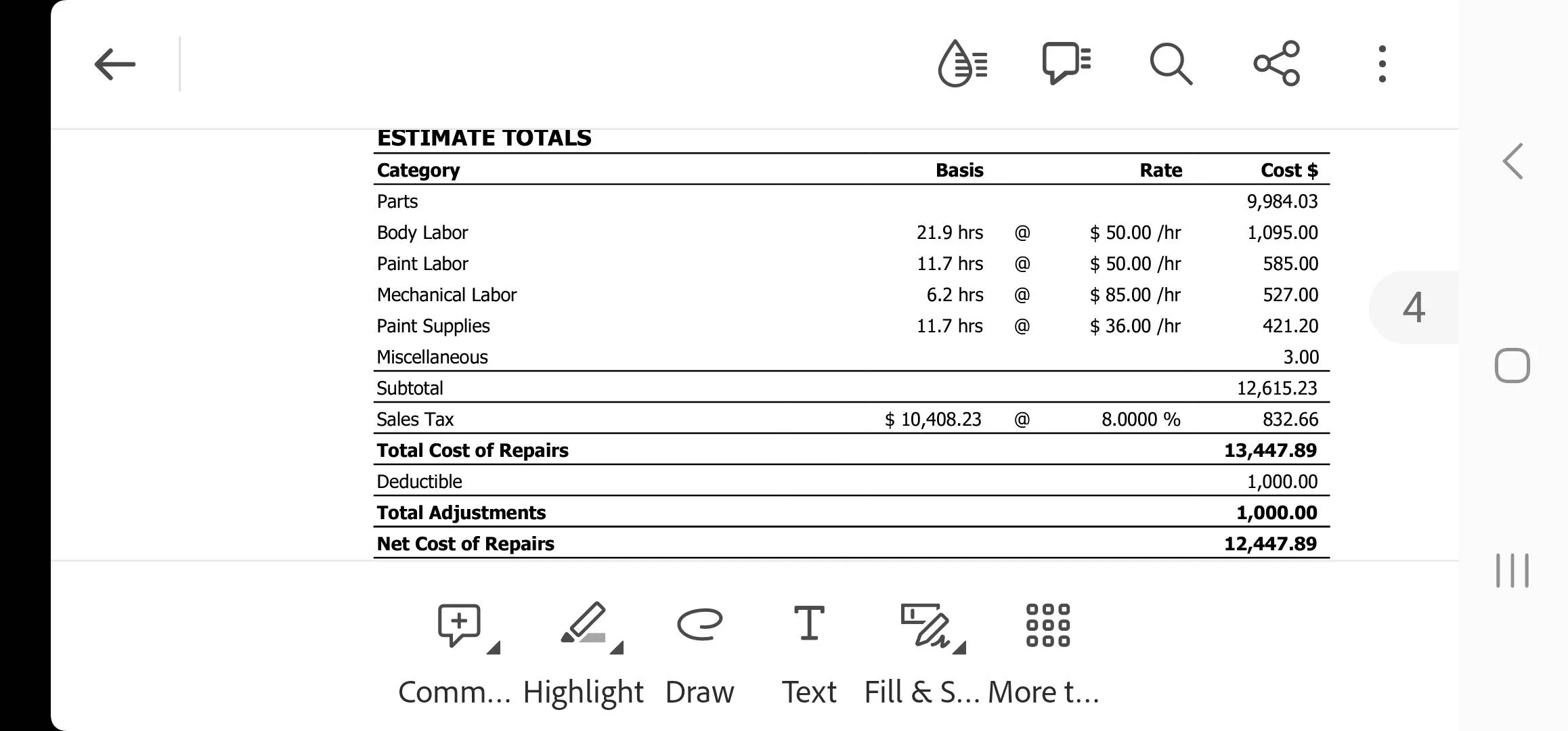 Jeep Gladiator Dealership Charges For Large Tires and Winch?? Screenshot_20231204_164604_Adobe Acrobat