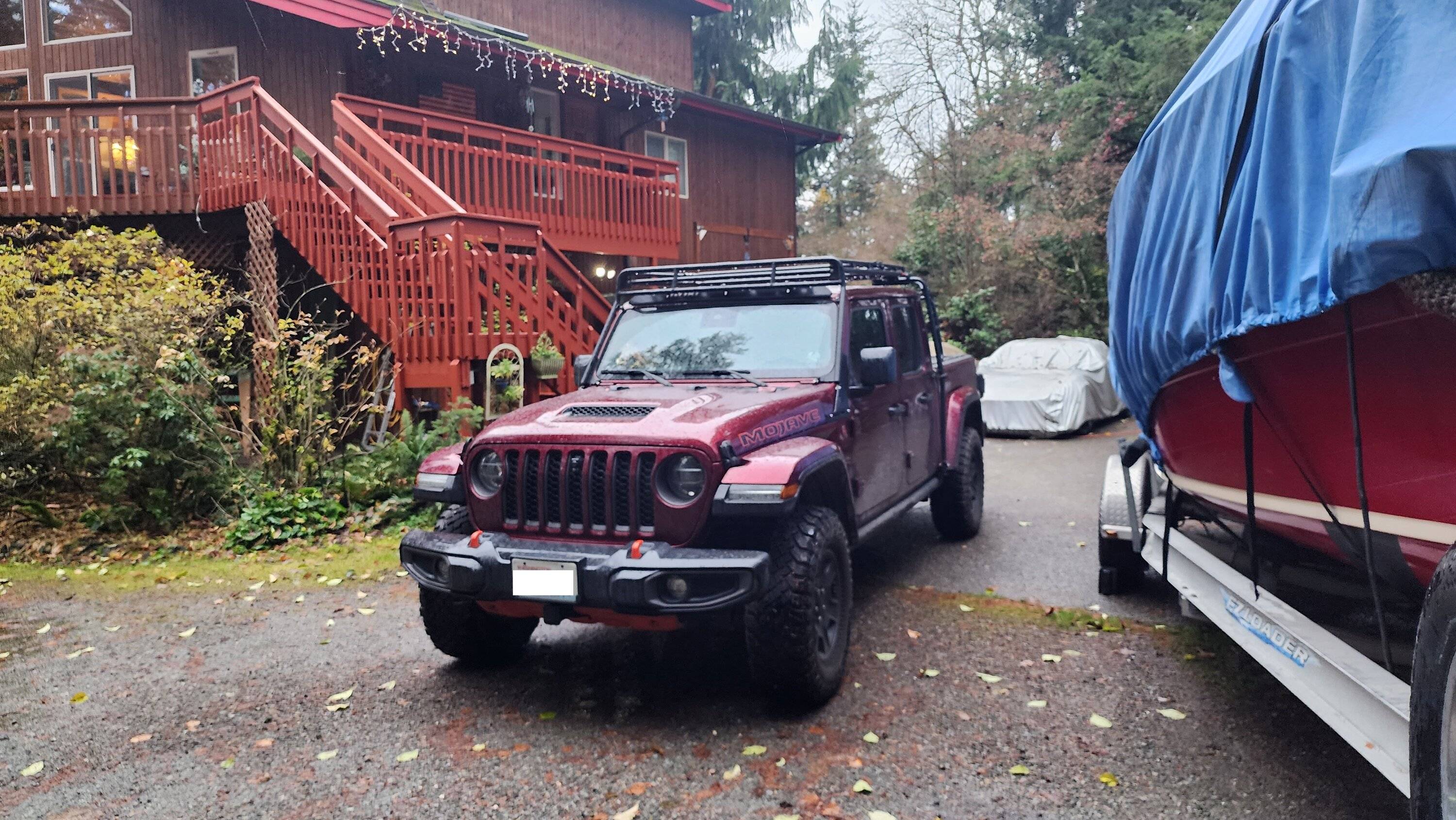 Jeep Gladiator Mojave Harsh Ride after OEM Steel Bumper and Warn Zeon S10 install JT Front Hitch Pic 2