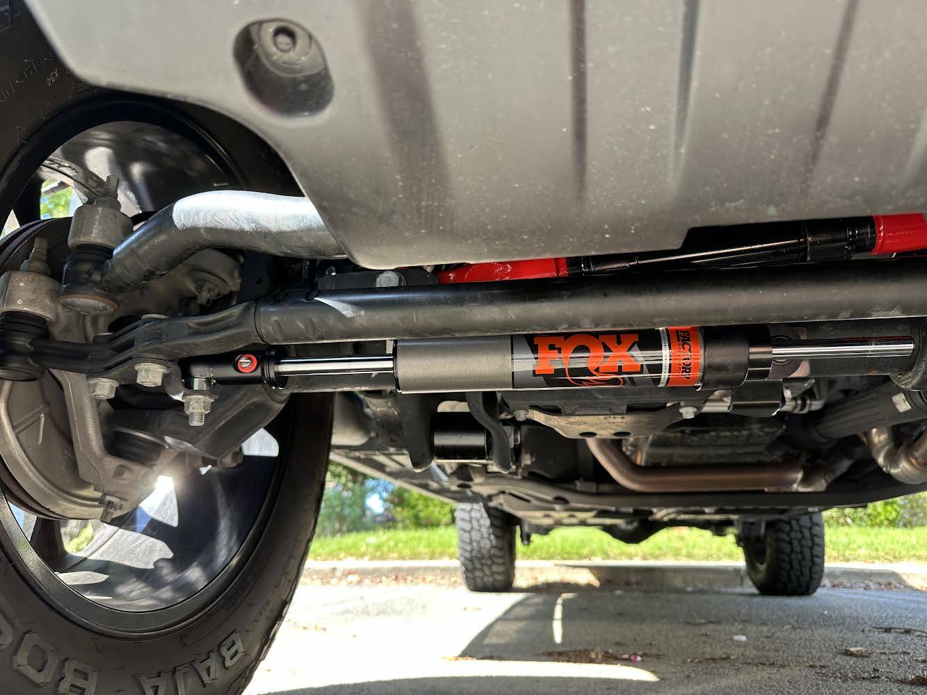 Jeep Gladiator Fox ATS Stablizer Mounting IMG_2379