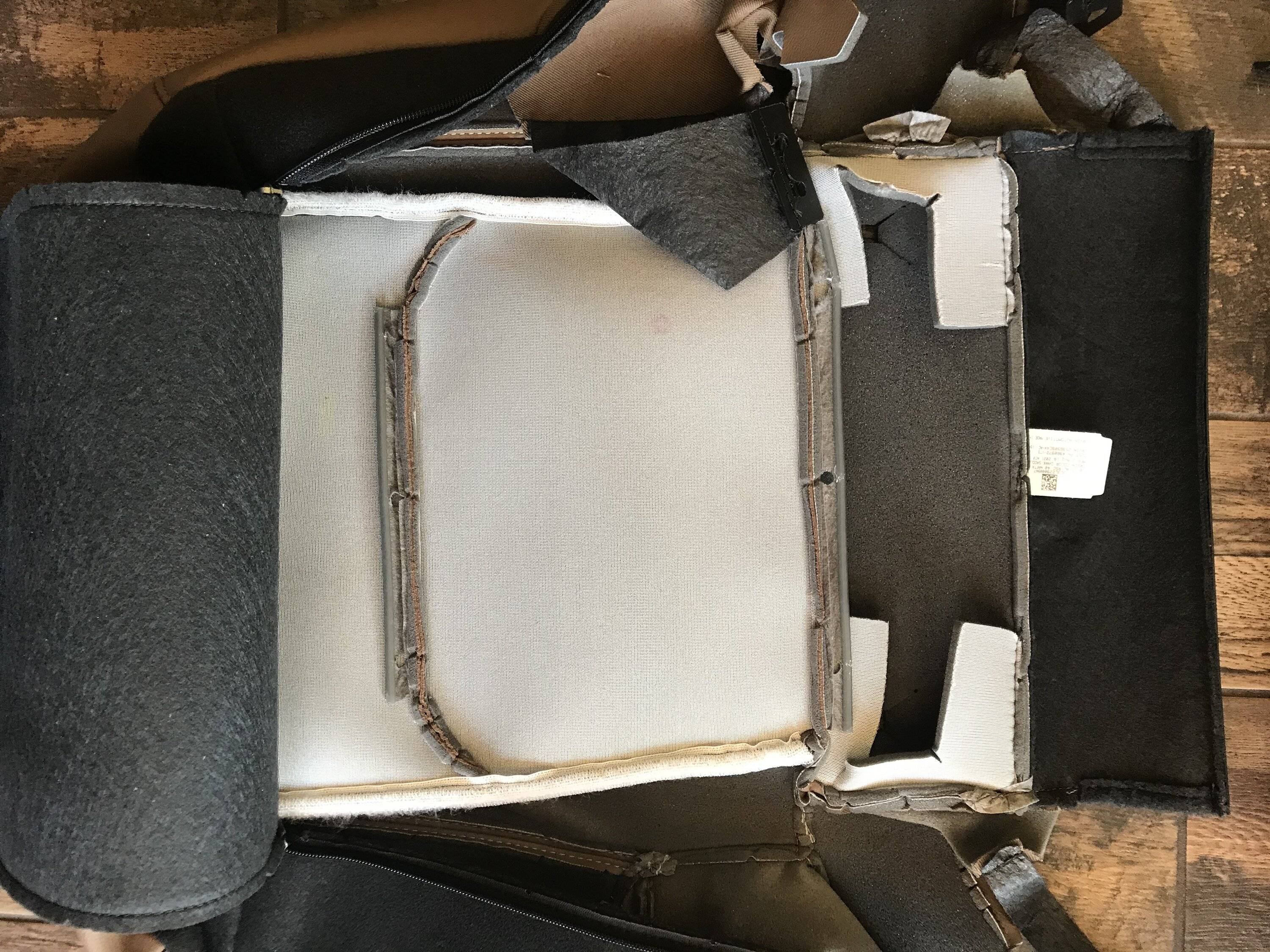 Jeep Gladiator Jeep Gladiator Rubicon Dark Saddle Rear Leather Seat Skins New Take Off IMG_7024