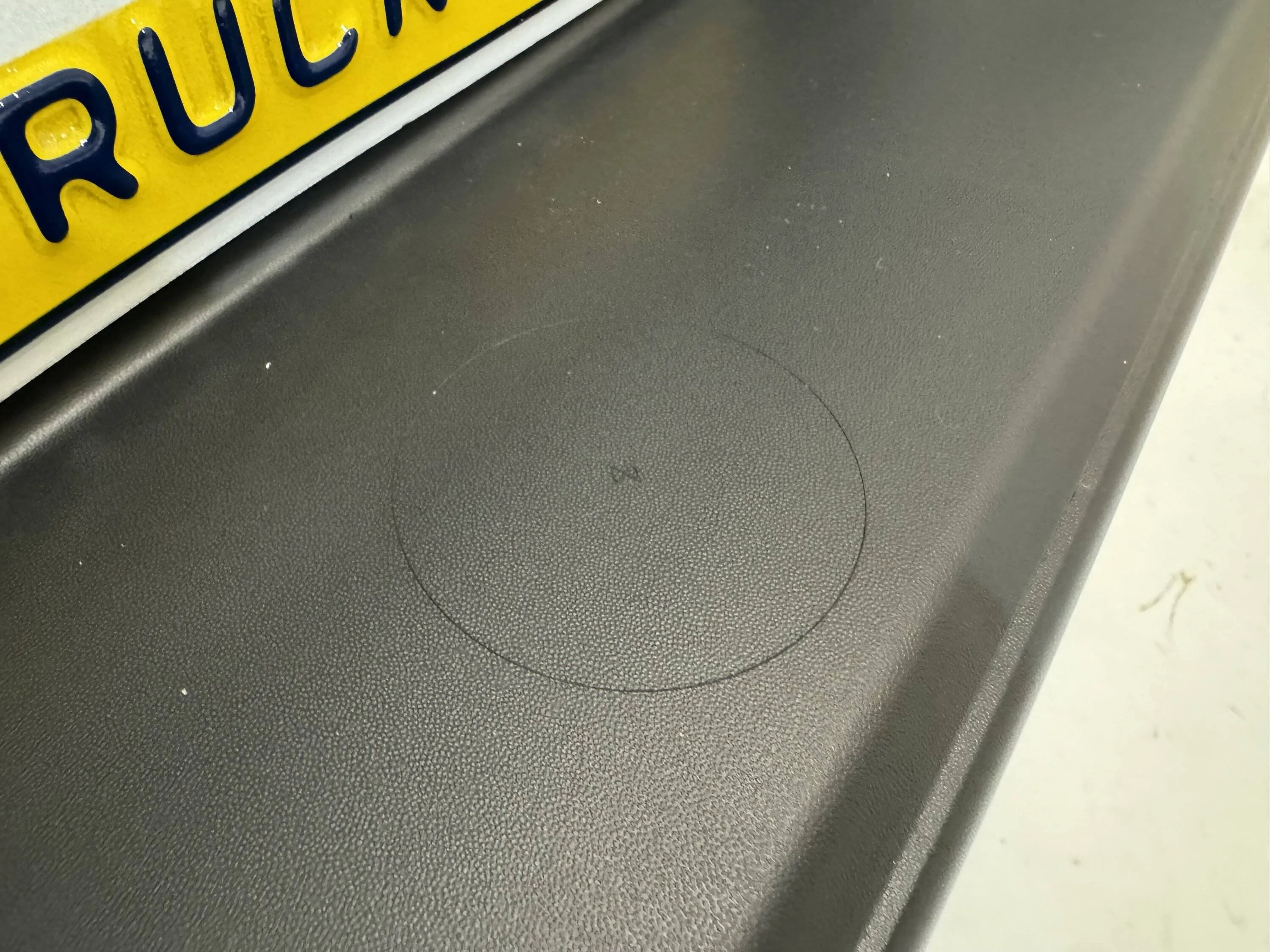 Jeep Gladiator Does anybody know what this circle is on the rear bumper? IMG_5701