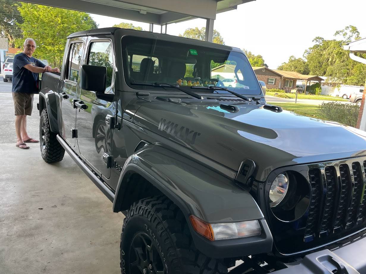 Jeep Gladiator Evolution.... where did you start?  Or is the Gladiator your first Jeep? IMG_2816