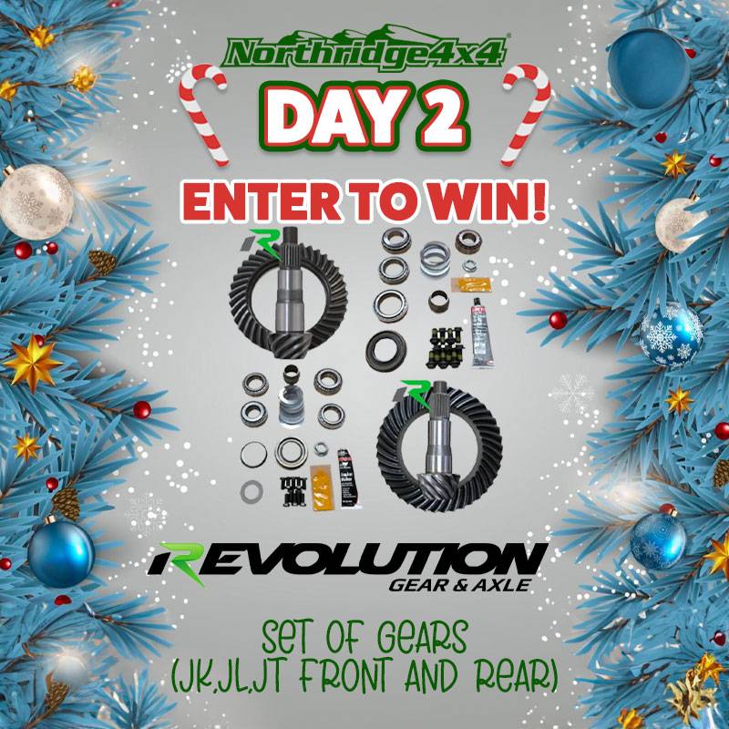 Jeep Gladiator 12 Days of Christmas Giveaways - Northridge4x4 12Days-Day_2