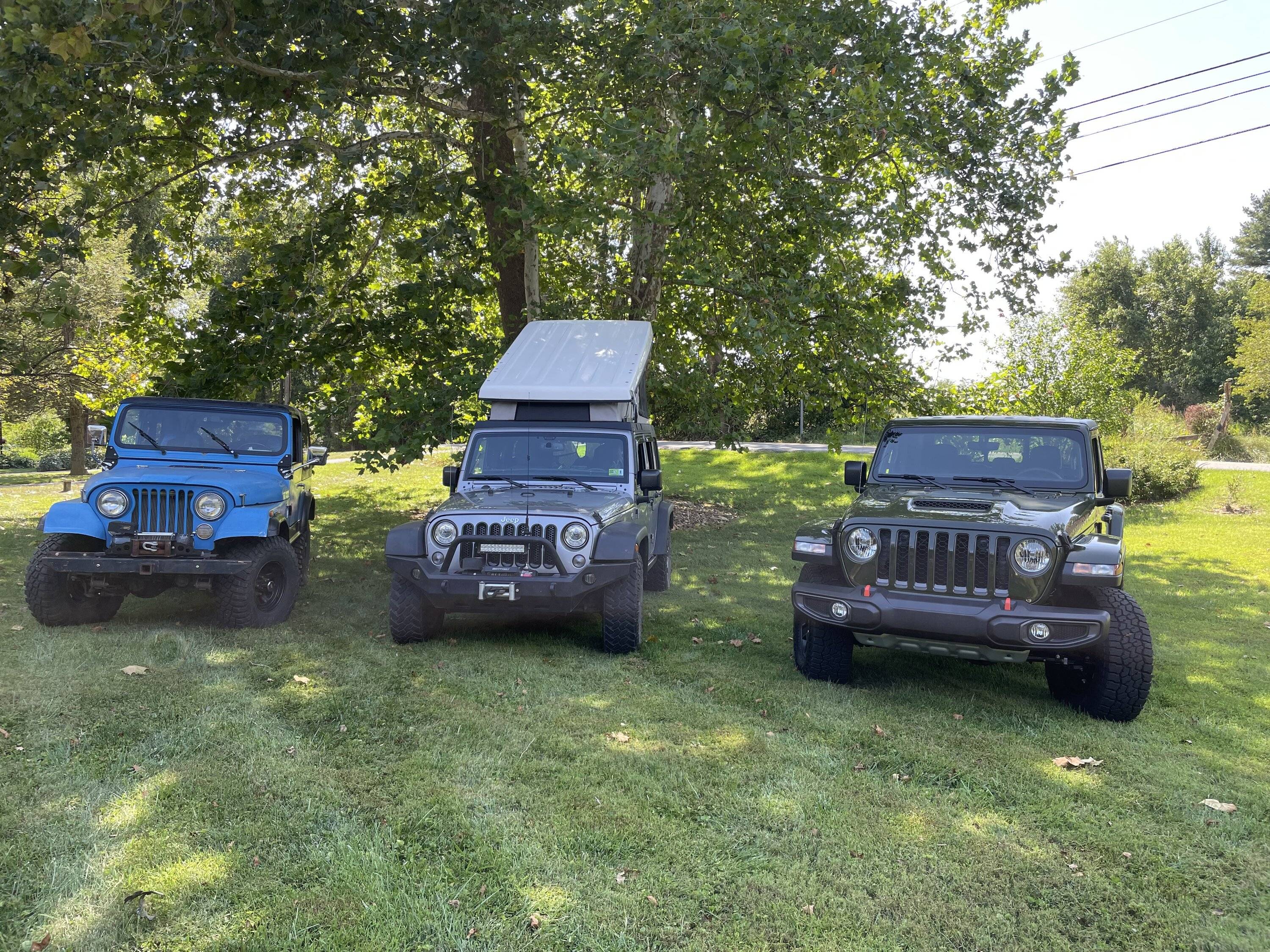 Jeep Gladiator Evolution.... where did you start?  Or is the Gladiator your first Jeep? IMG_0817