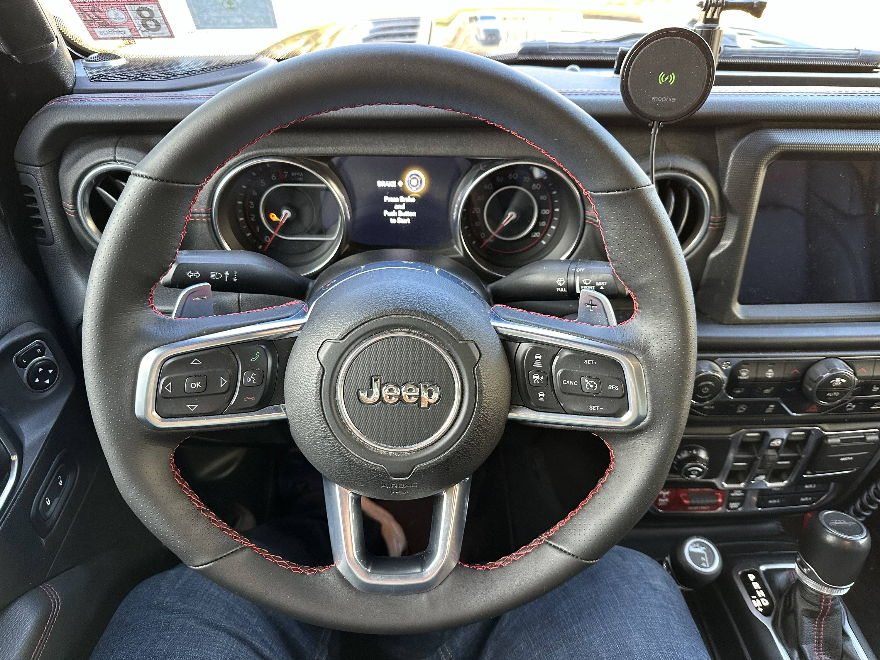 Jeep Gladiator 392 Steering Wheel Retrofit IMG_1275