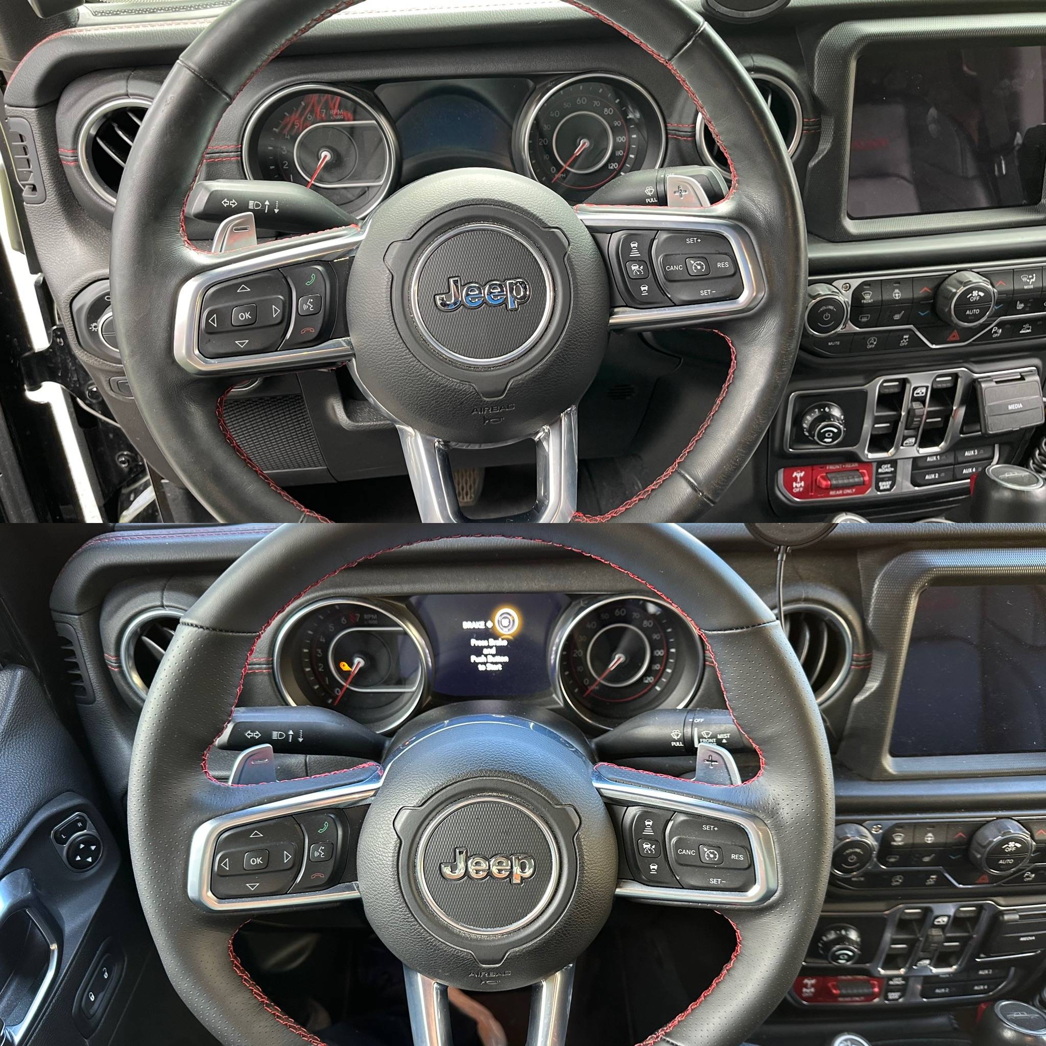 Jeep Gladiator 392 Steering Wheel Retrofit 9D98670F-BE71-46BF-A21E-FCC26D79B64D