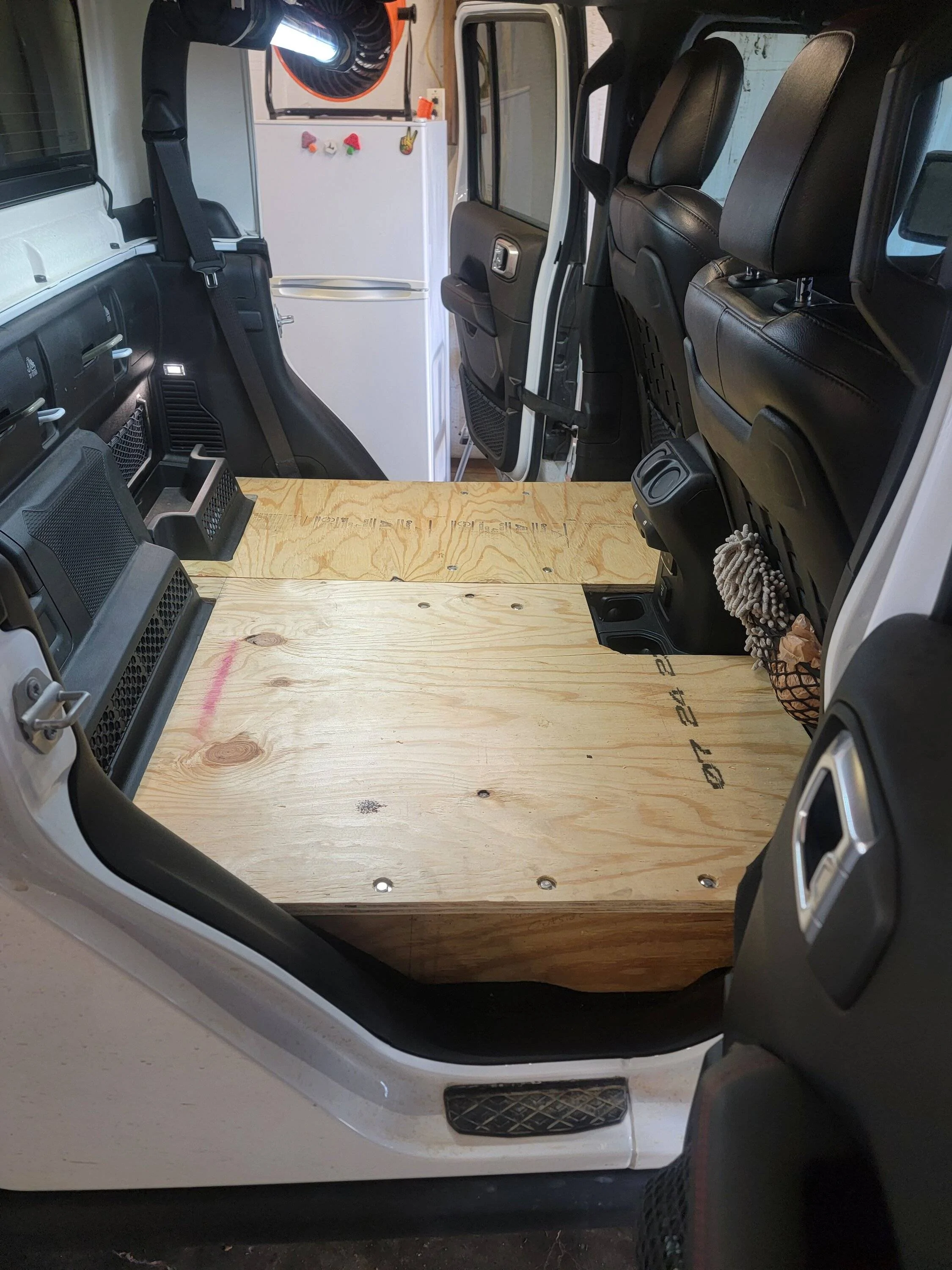 Jeep Gladiator Diy rear seat delete 20231209_160510