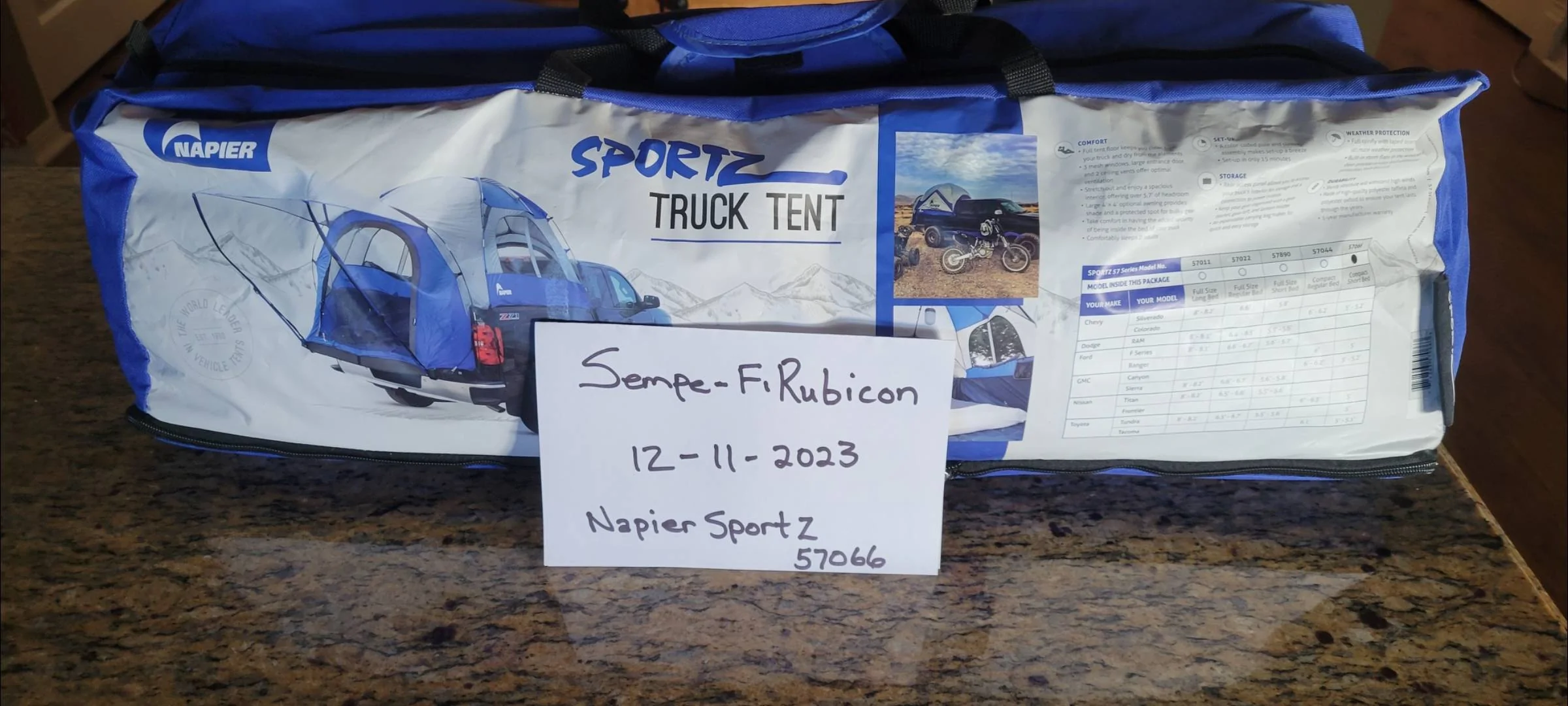 Jeep Gladiator Napier SportZ Tent Screenshot_20231211_121435_Gallery