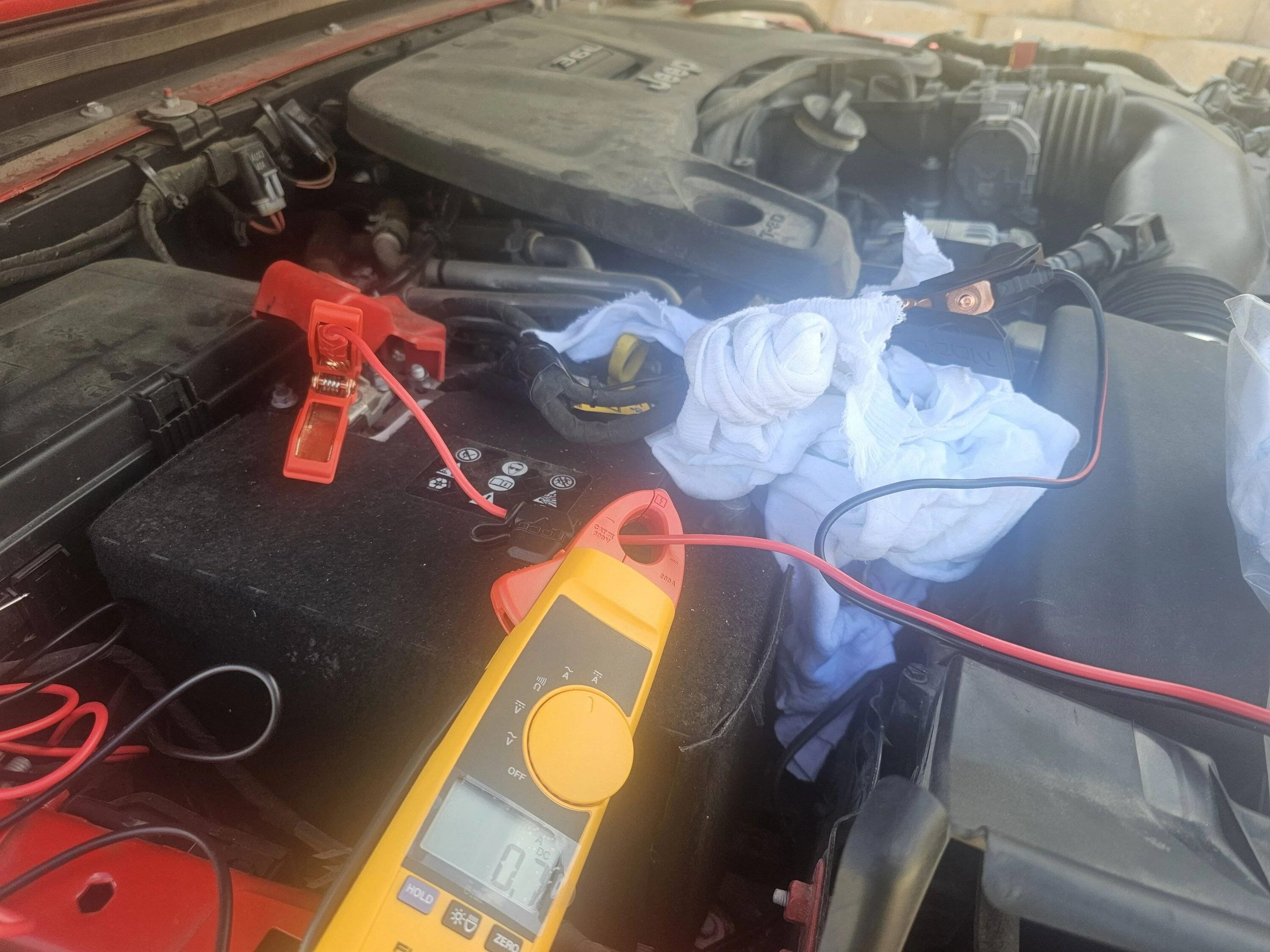 Jeep Gladiator Isolating AUX battery. Which negative cable? 20231211_121753