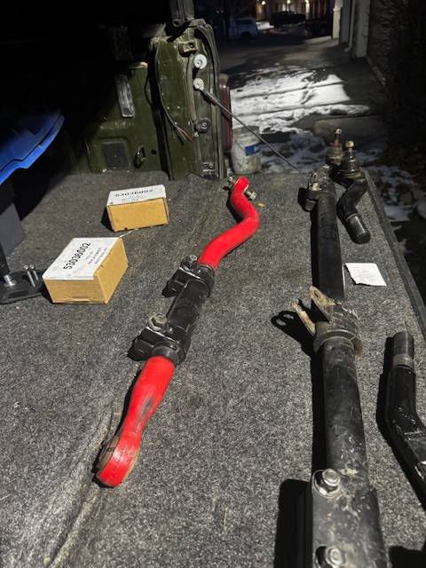 Jeep Gladiator JL/JT yeti xd pro series tie rod and front adjustable track bar. IMG_0261