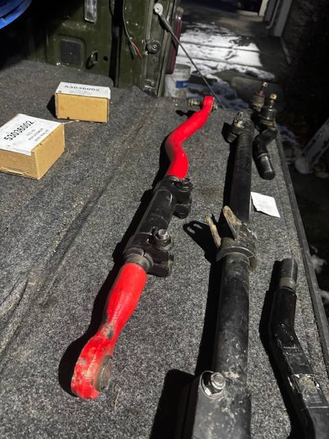 Jeep Gladiator JL/JT yeti xd pro series tie rod and front adjustable track bar. IMG_0262
