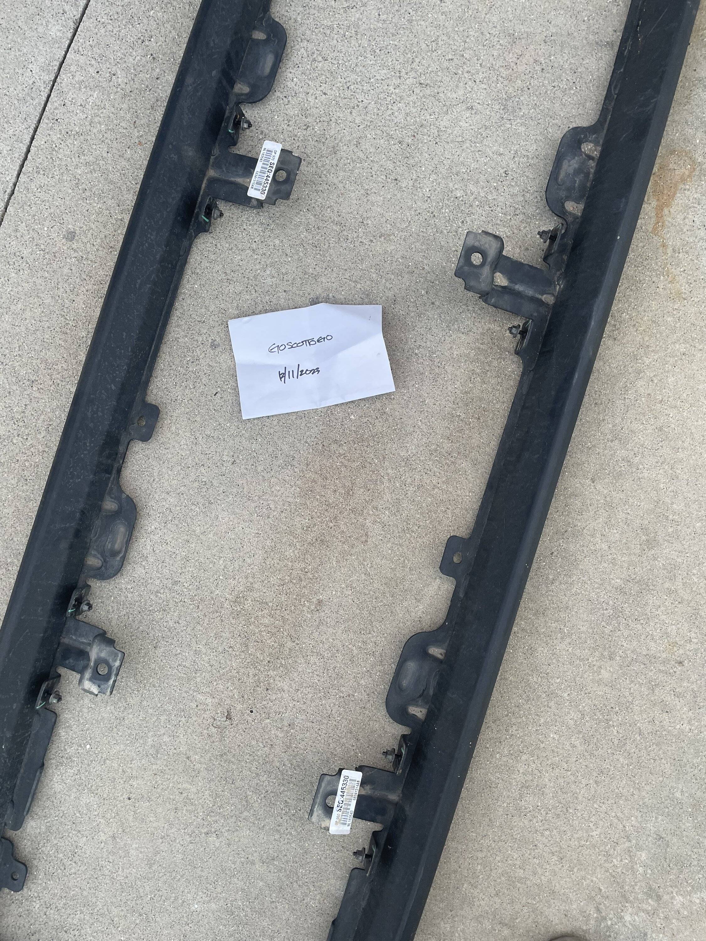 Jeep Gladiator Mojave rock side rails IMG_3253