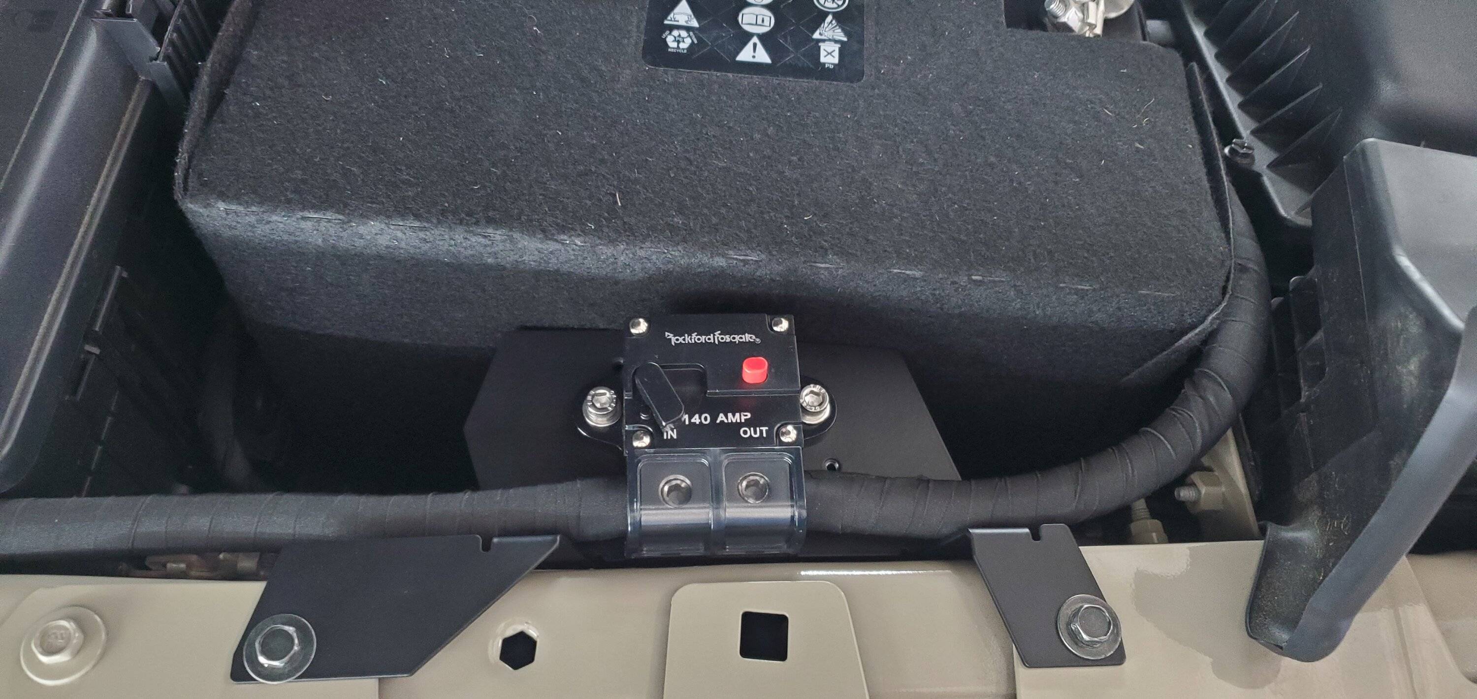Jeep Gladiator Rockford Amps, Fox Box and Rockford DSP... JT9