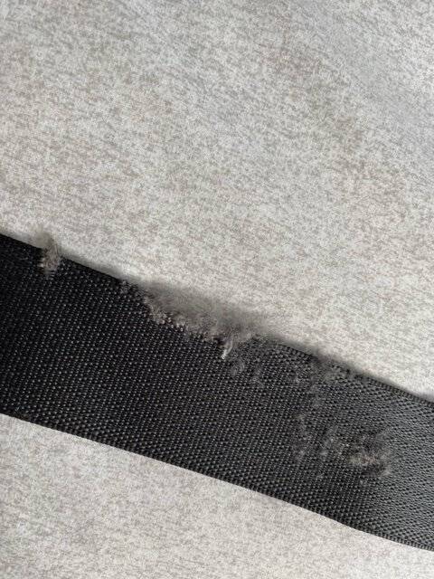 Jeep Gladiator rear seat belps ripped image1