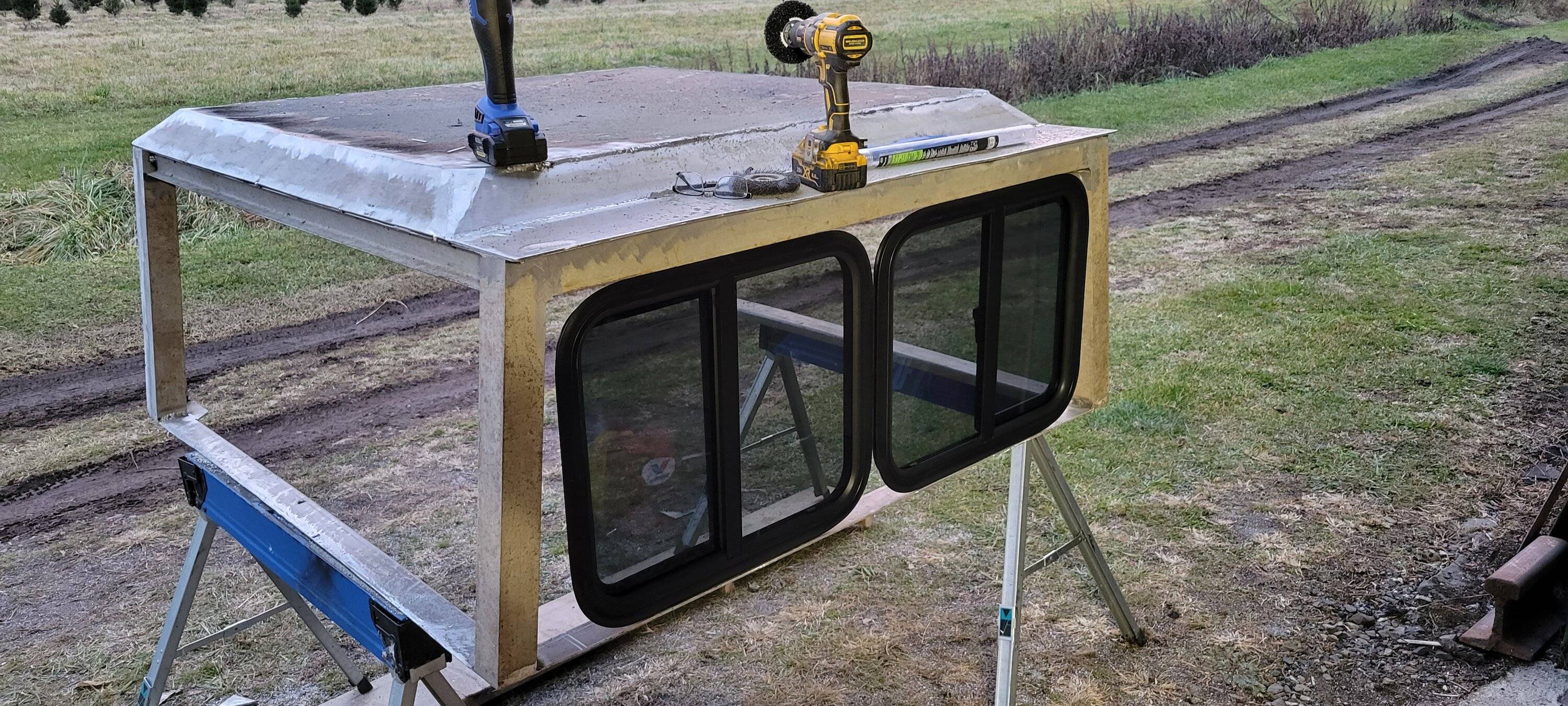 Jeep Gladiator My DIY bed cap 20231209_163632