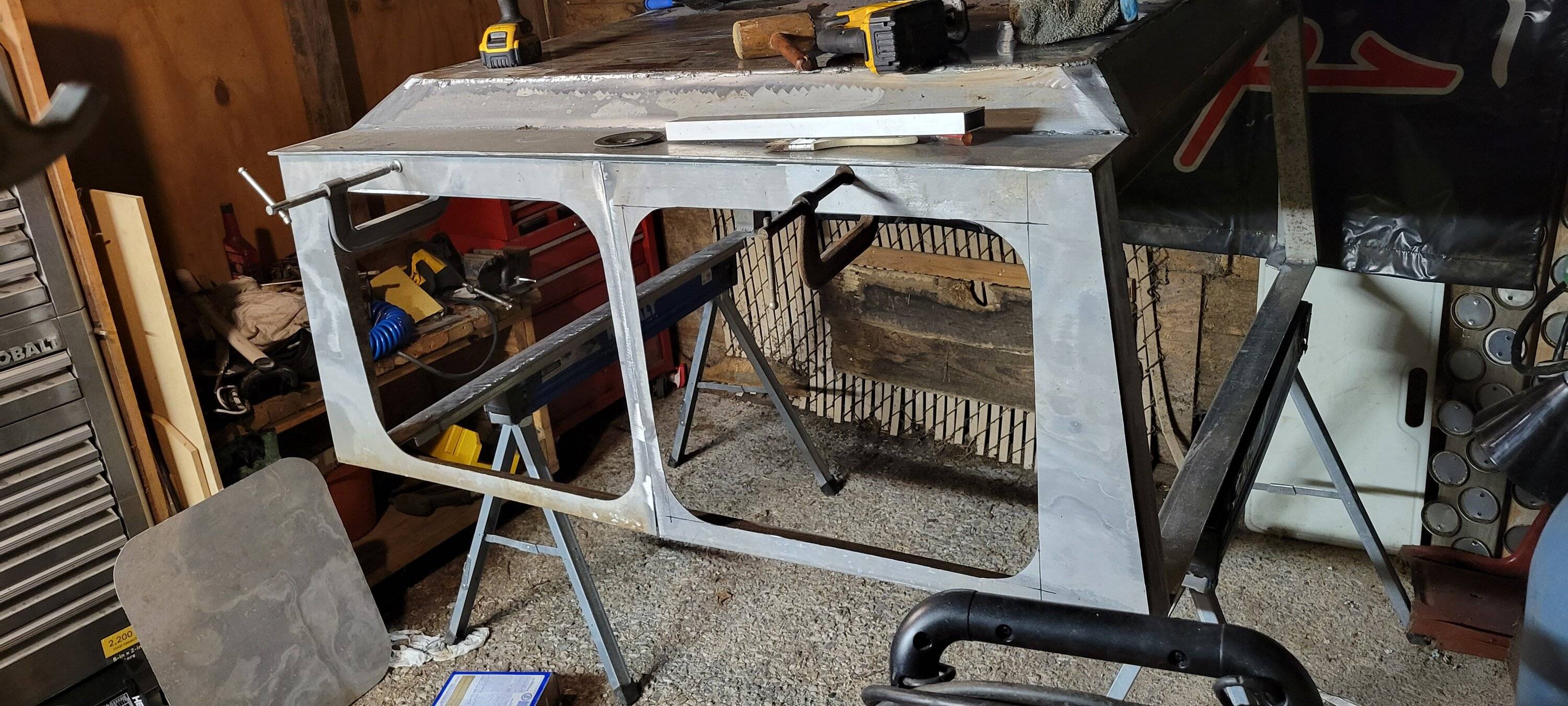 Jeep Gladiator My DIY bed cap 20231212_171821