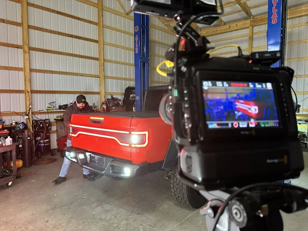 Jeep Gladiator Teaser Video for Racetrack and Flush Mount Installation! + Behind Scenes Photo Shoot Oracle_Lights_Racetrack_installation_Flush_Mount_Taillights_Camera