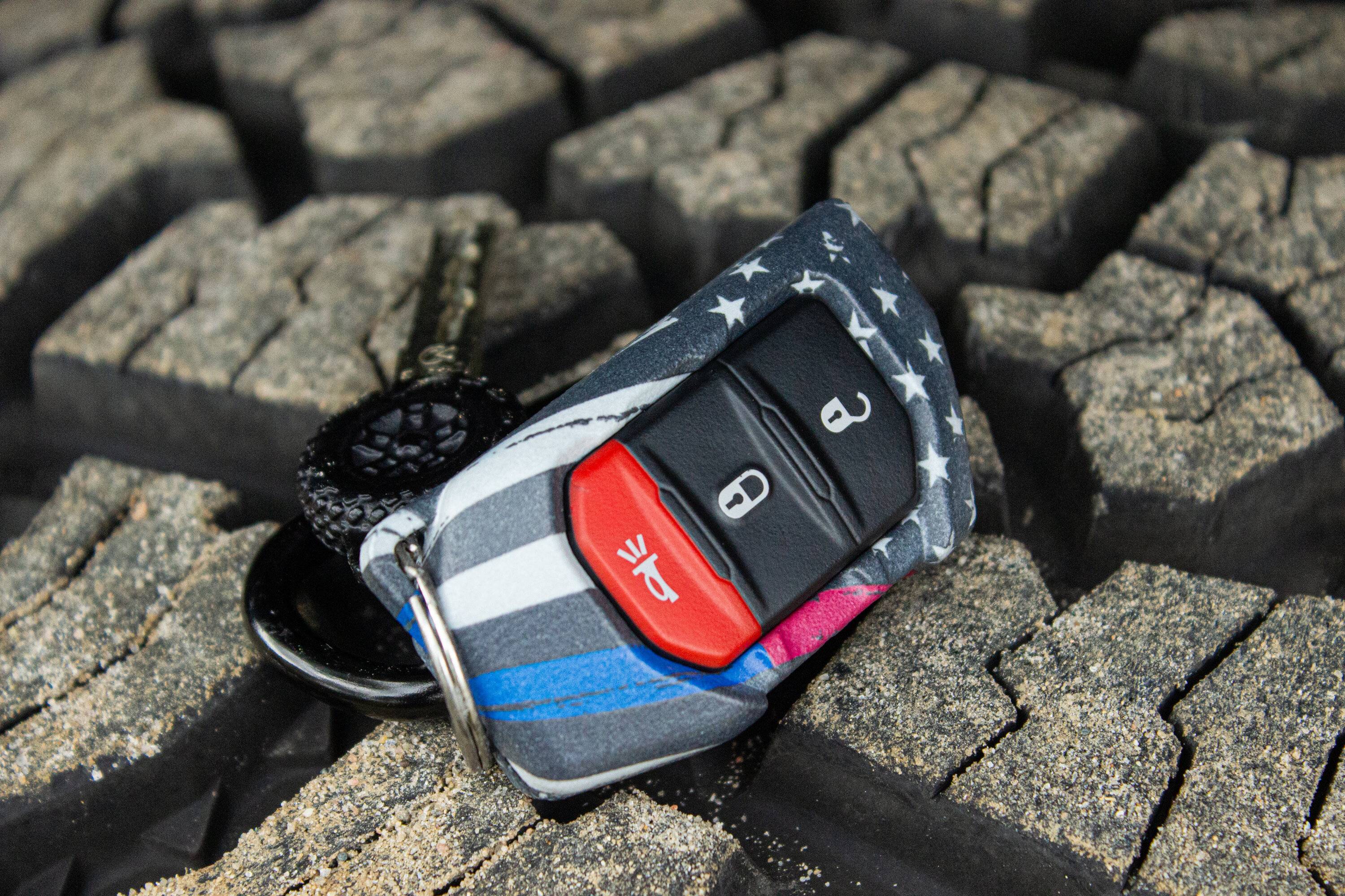 Jeep Gladiator ?‍♀️ For Our Heroes ---Thin Line Fob Series... Our ❤️'s are with you! s_fla