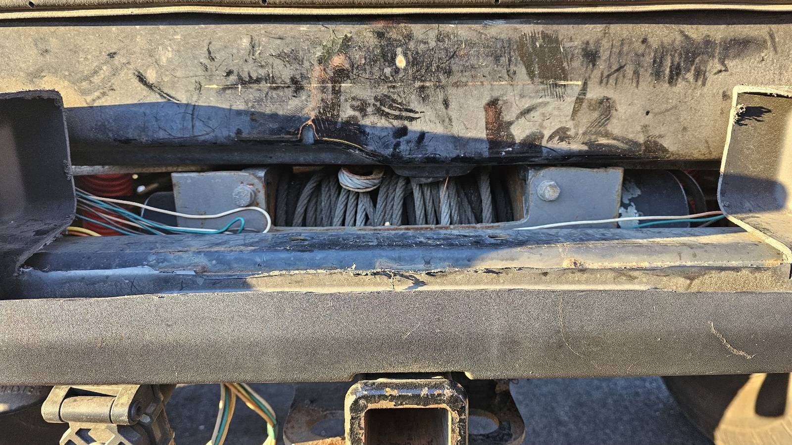 Jeep Gladiator where are you powering the winch? 20231214_153424