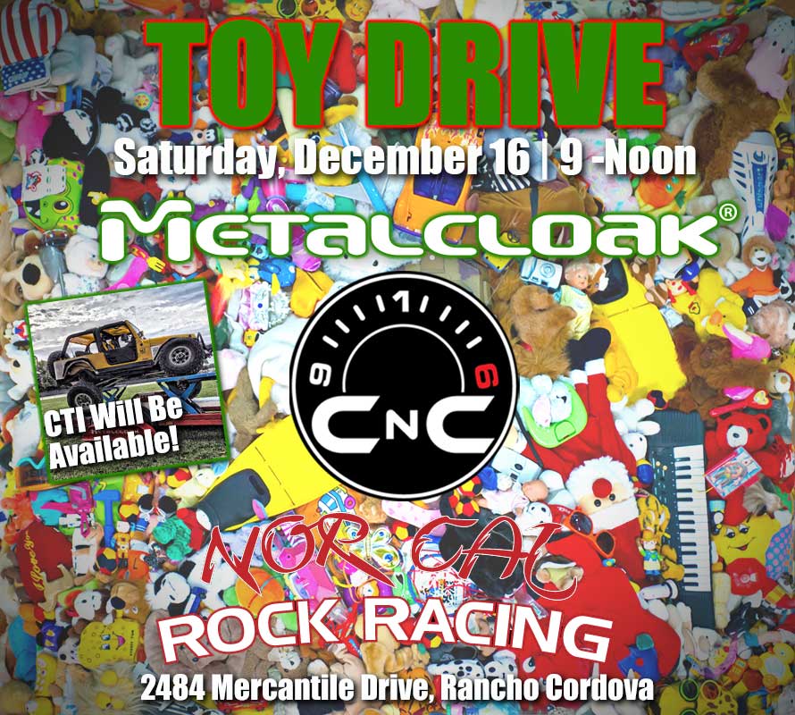 Jeep Gladiator Metalcloak Toy Drive | Saturday, December 16 | 9 - Noon ToyDrive