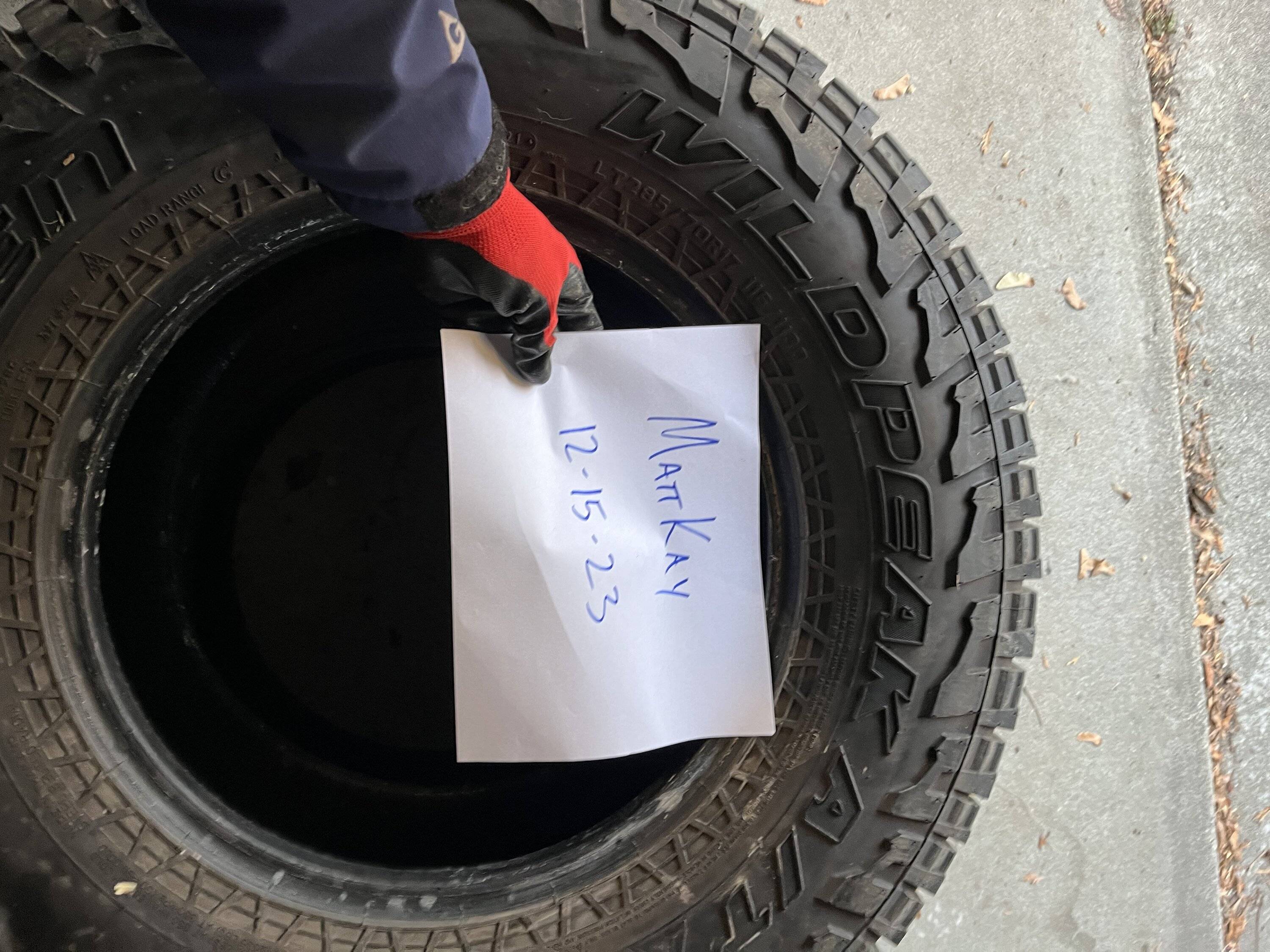 Jeep Gladiator 285/70R17 Falken Wildpeak AT3 - $500 for 5 Tires IMG_1146